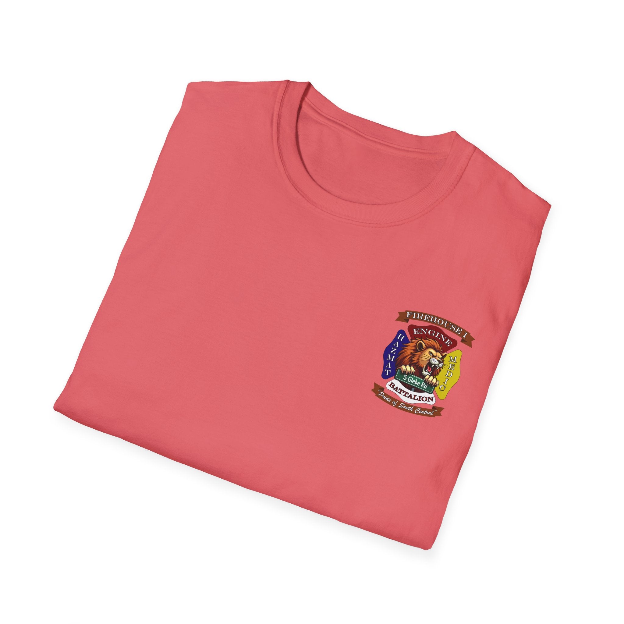 "South Central" Station 1 (version 1) - Gildan Soft Cotton Softstyle T-Shirt