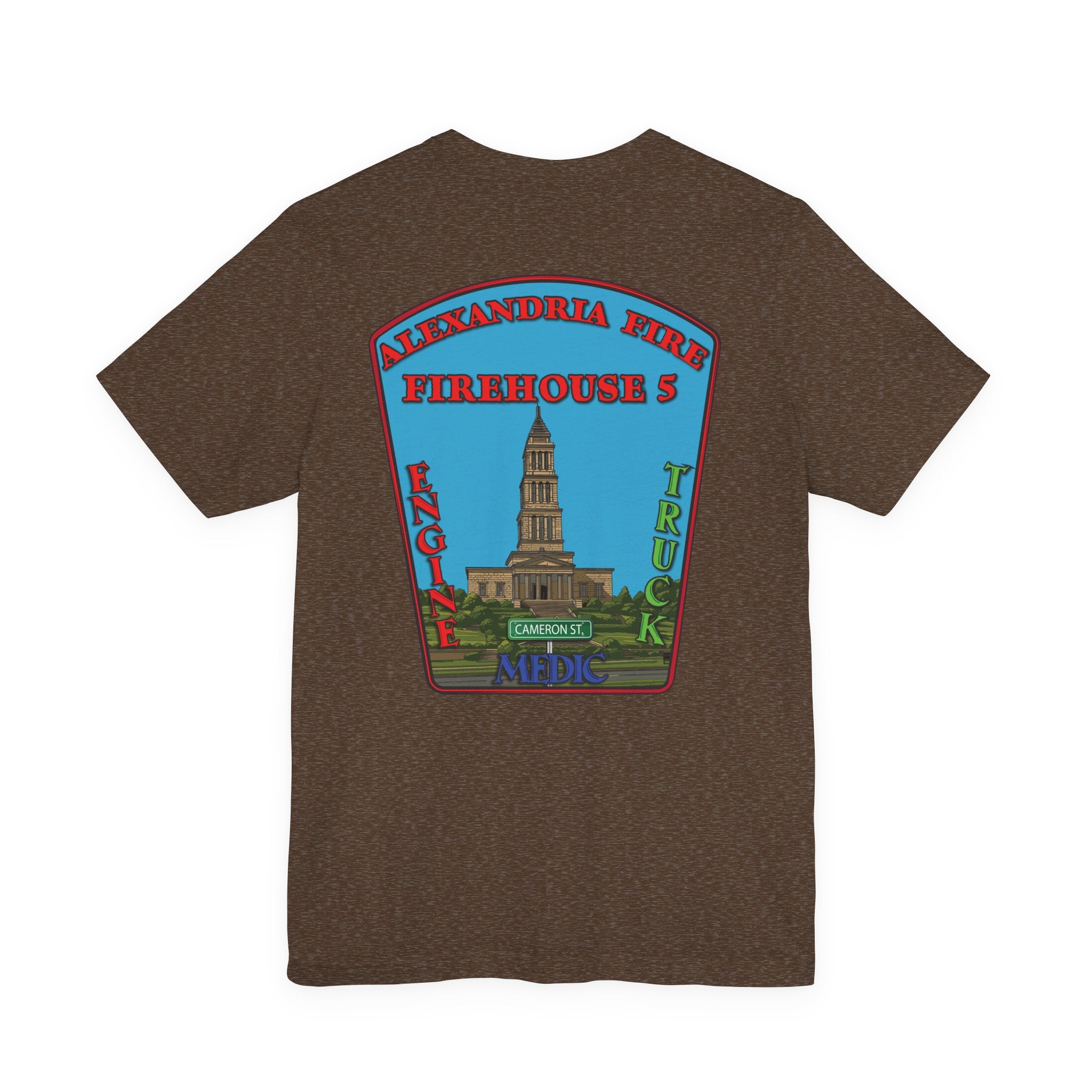 Alexandria Station 5 version 3 - Bella+Canvas Soft Unisex Tee