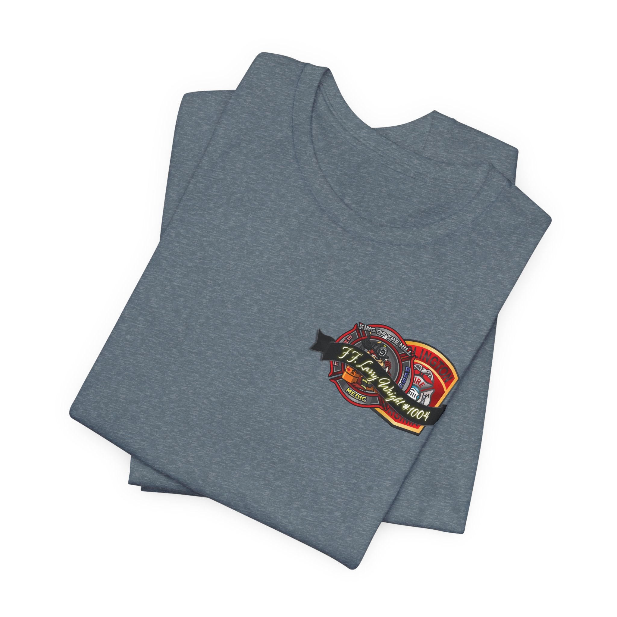 Larry Wright Memorial Shirt - Bella+Canvas Brand Jersey Short Sleeve Tee Unisex