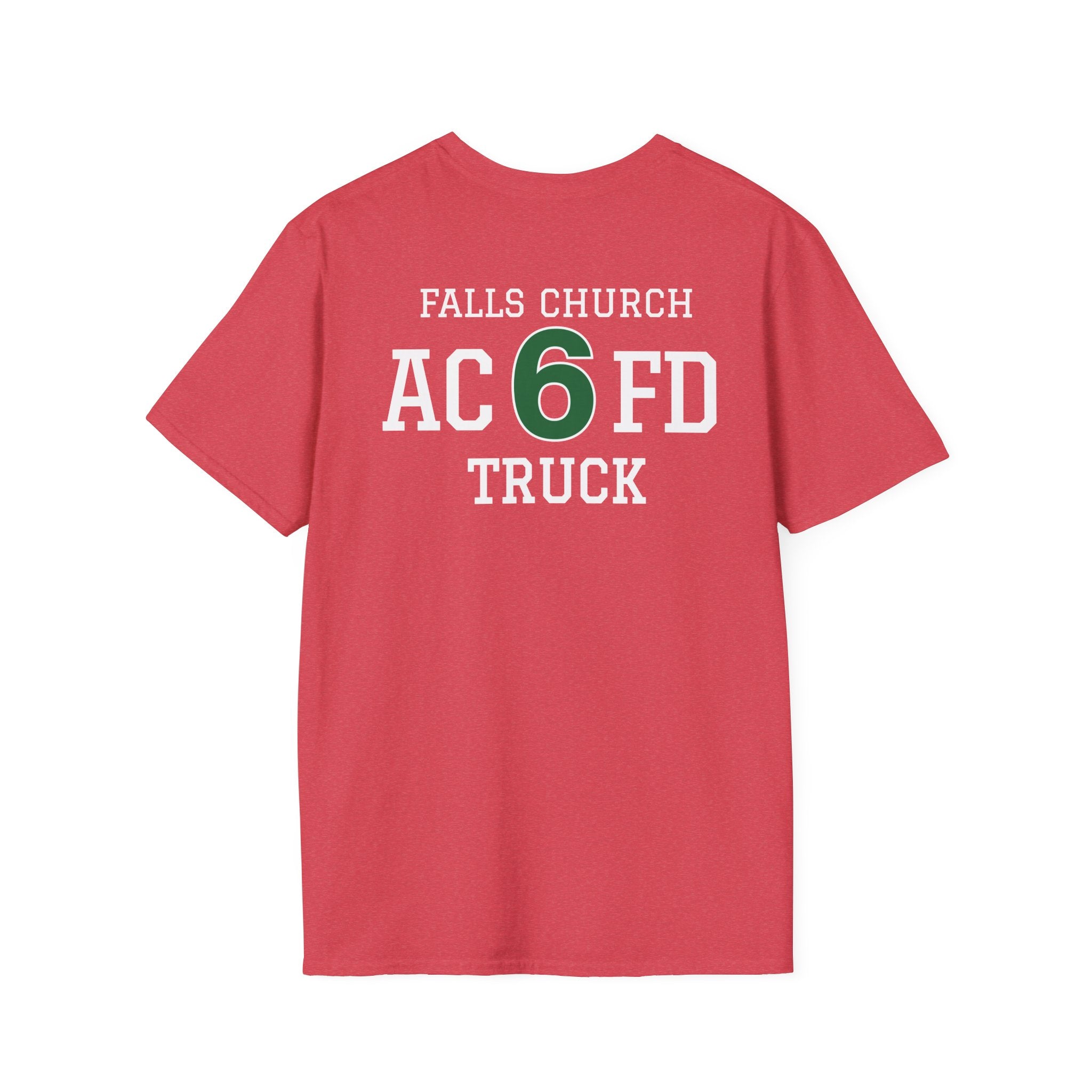 Truck 6 Falls Church - Gildan Soft Cotton Softstyle T-Shirt
