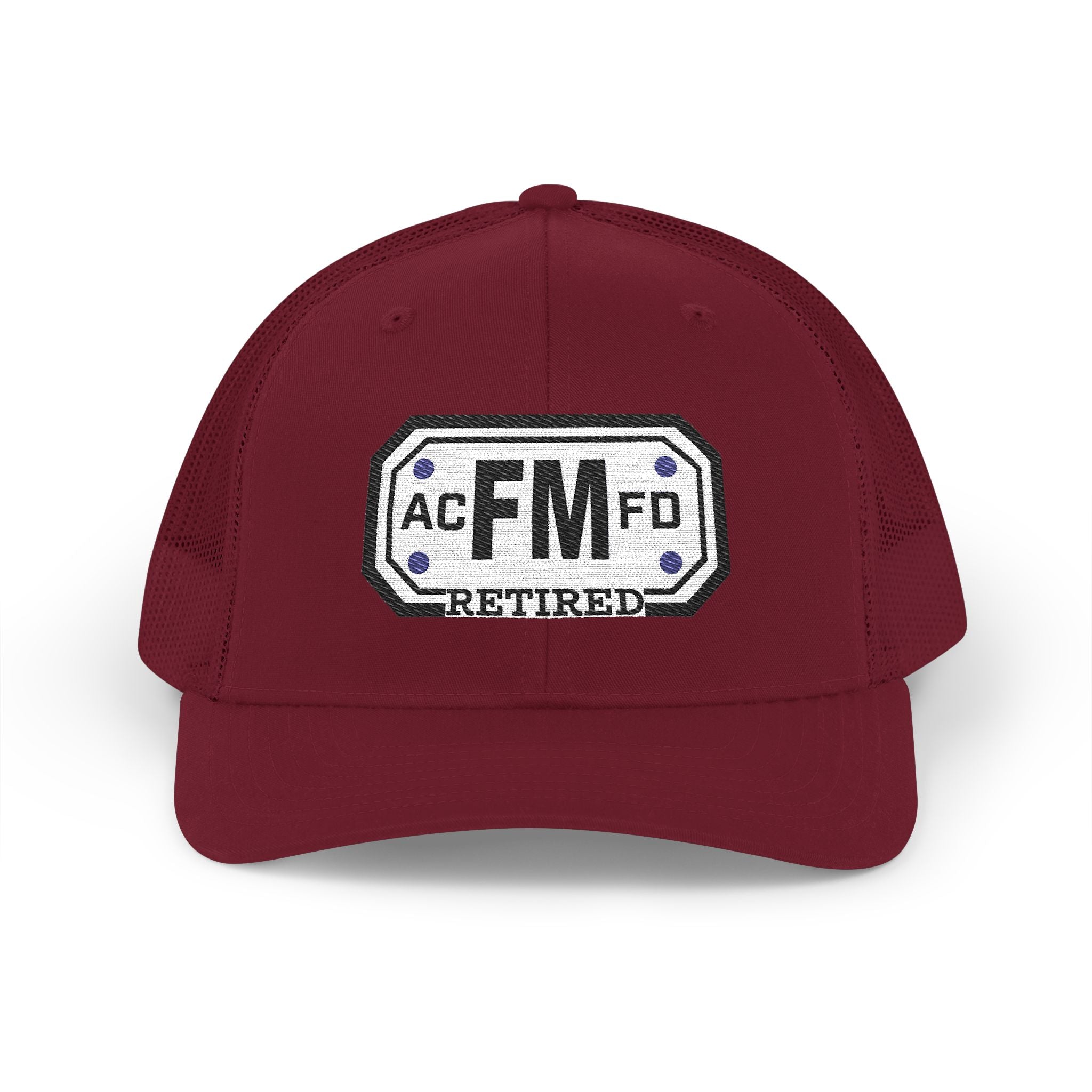 Retired Arlington Fire Marshal - Snapback Trucker (Richardson 112 Style Hat)