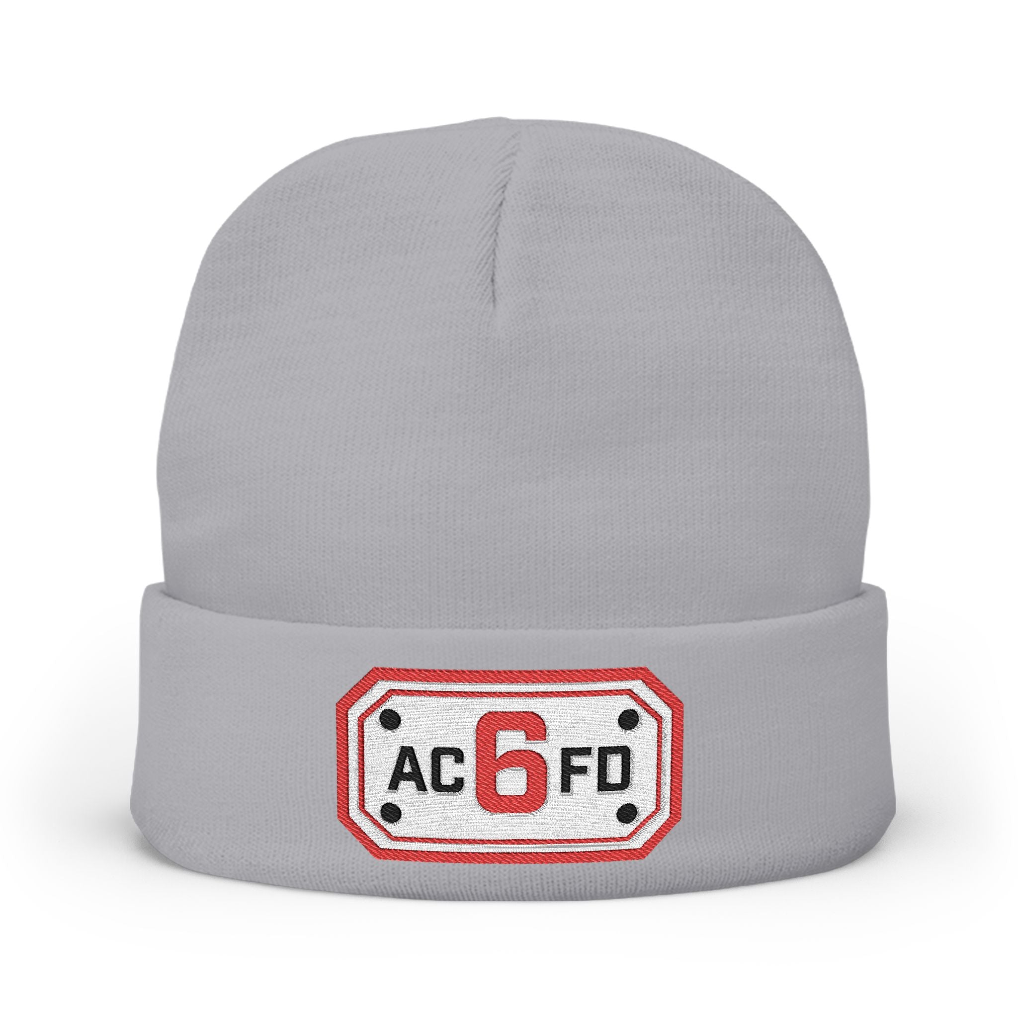 Arlington Engine 6 - Knit Beanie (Embroidery)