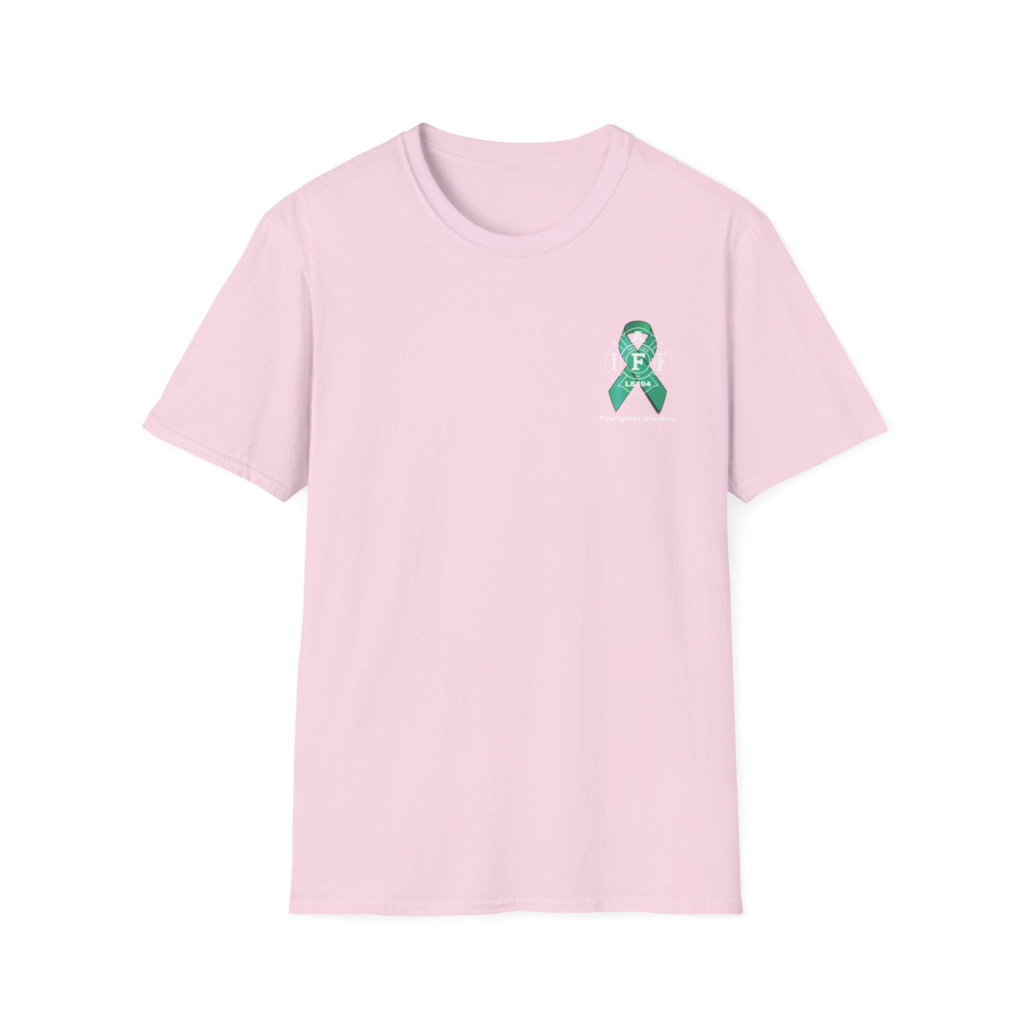 Clark County Firefighter Wandrie Support - Gildan Soft Cotton Softstyle T-Shirt