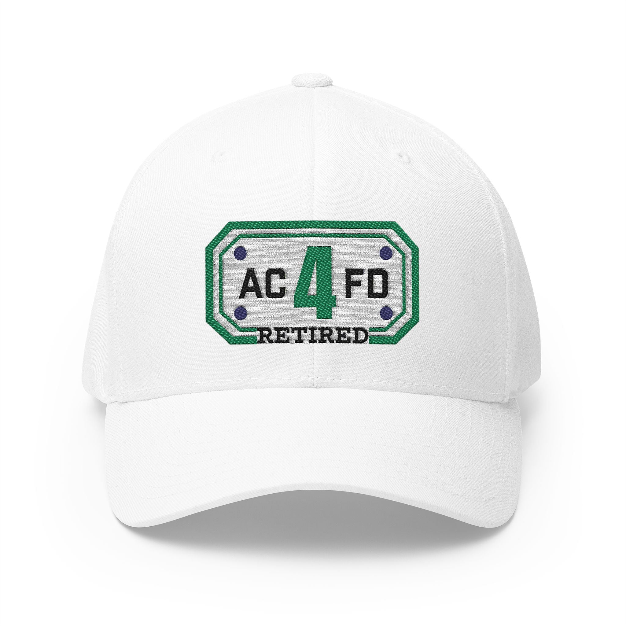 Retired Arlington Tower 4 - FLEXFIT Closed-Back Structured Cap (Embroidery)