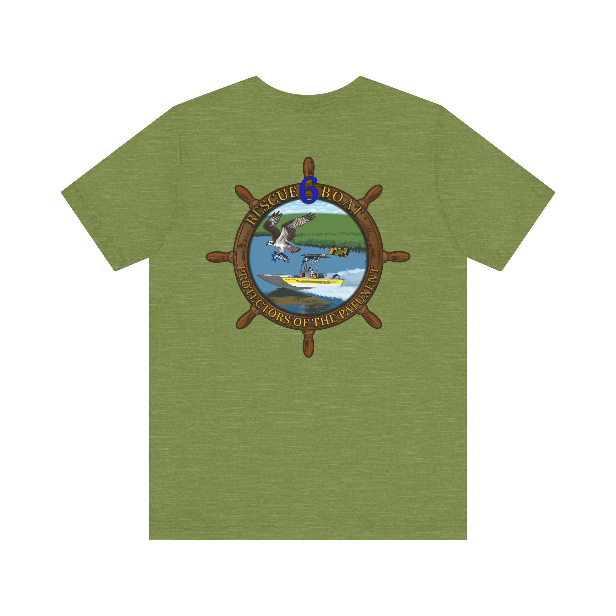 Huntingtown Vol. Fire Boat 6 - Bella+Canvas Soft Unisex Tee