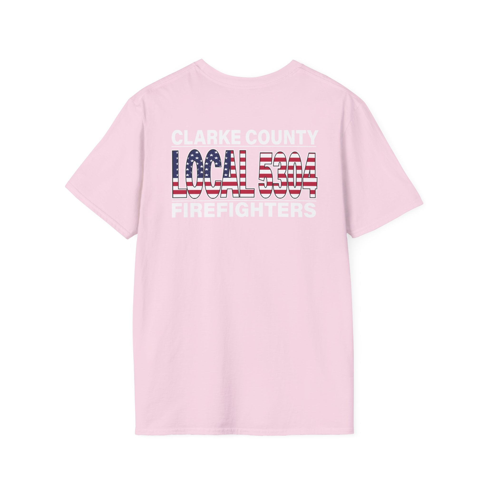 Clarke County Local 5304 version 3 (Portion of Proceeds go to Local 5304) - Gildan Soft Cotton Softstyle T-Shirt