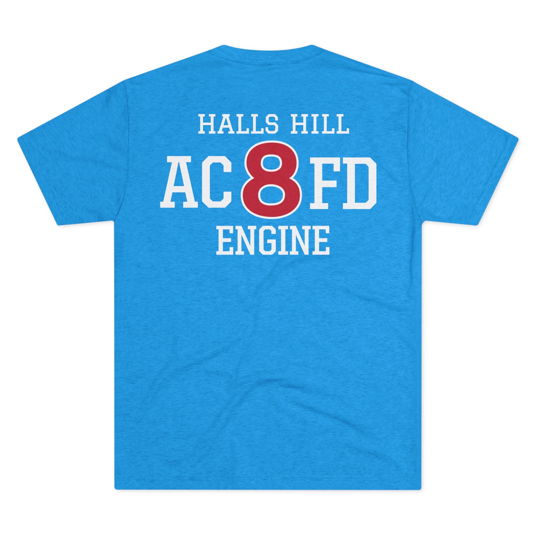 Engine 8 Halls Hill - NextLevel Tri-Blend Crew Tee