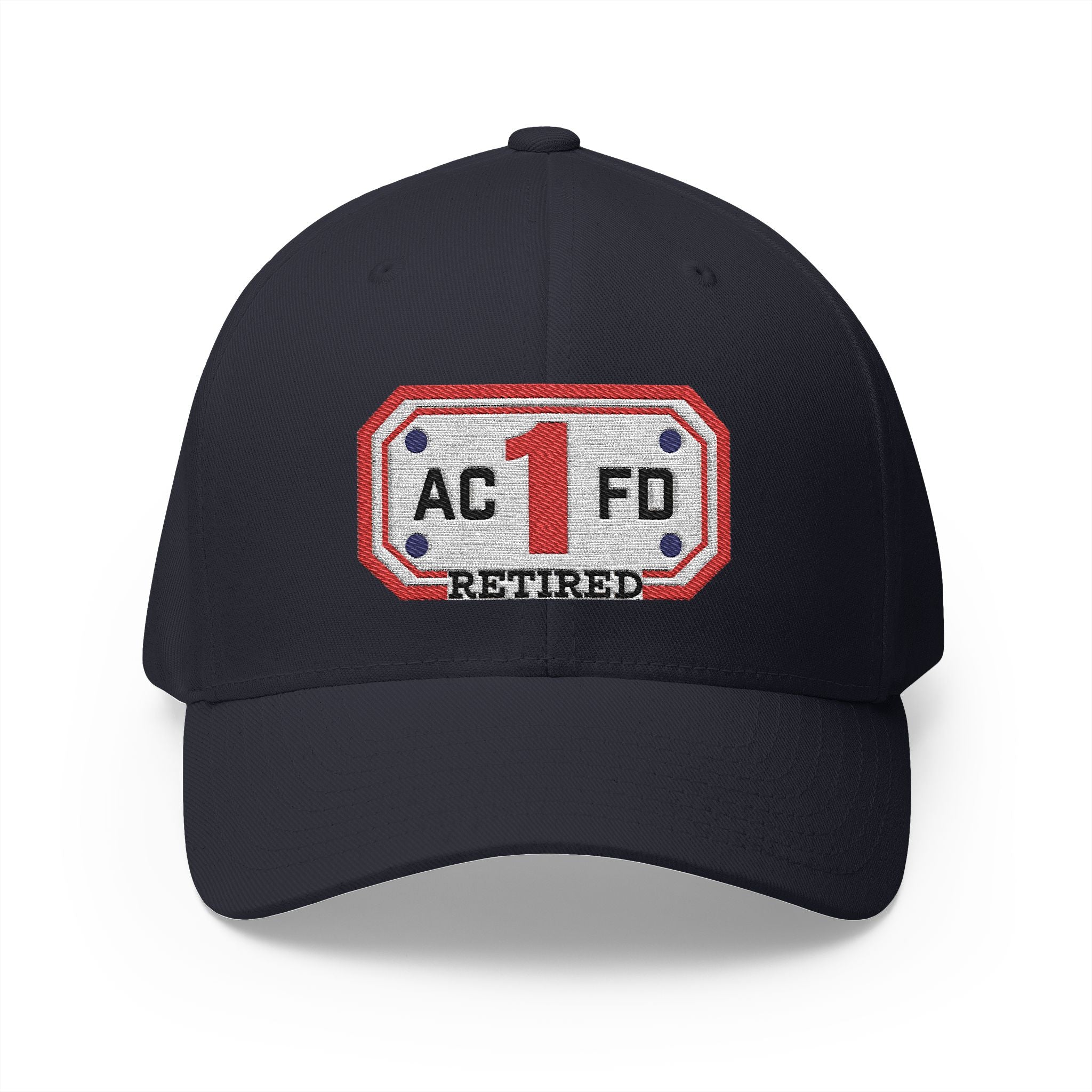 Retired Arlington Engine 1 - FLEXFIT Closed-Back Structured Cap (Embroidery)