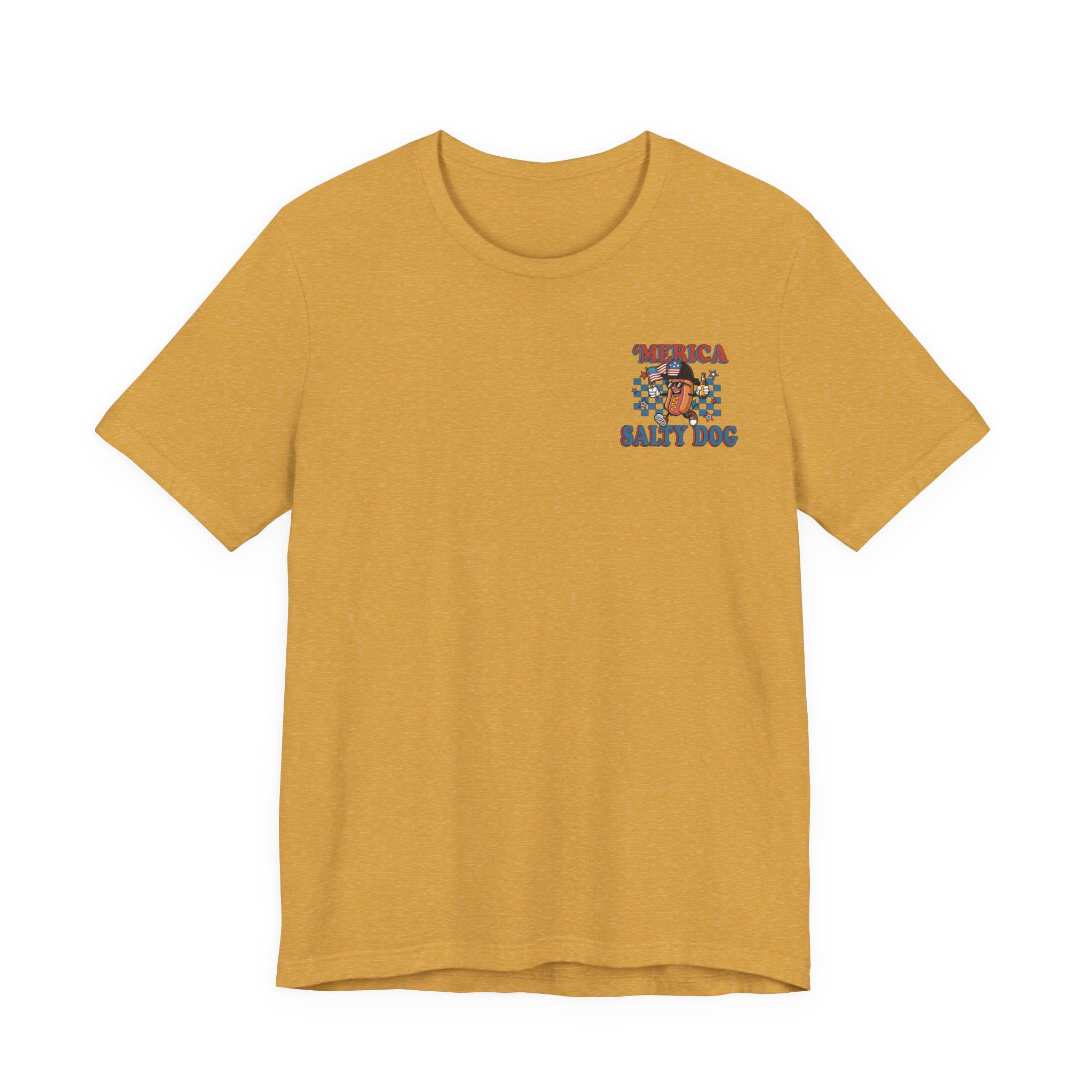 Salty Dog 'Merica Shirt - Bella-Canva Soft Jersey Short Sleeve Tee