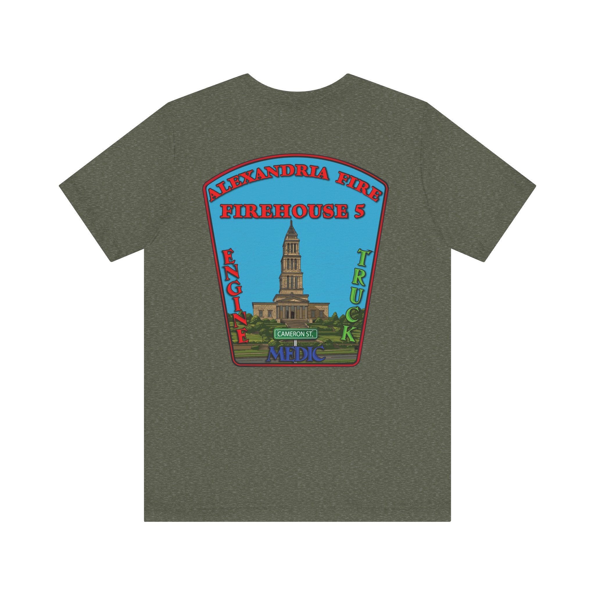Alexandria Station 5 version 3 - Bella+Canvas Soft Unisex Tee
