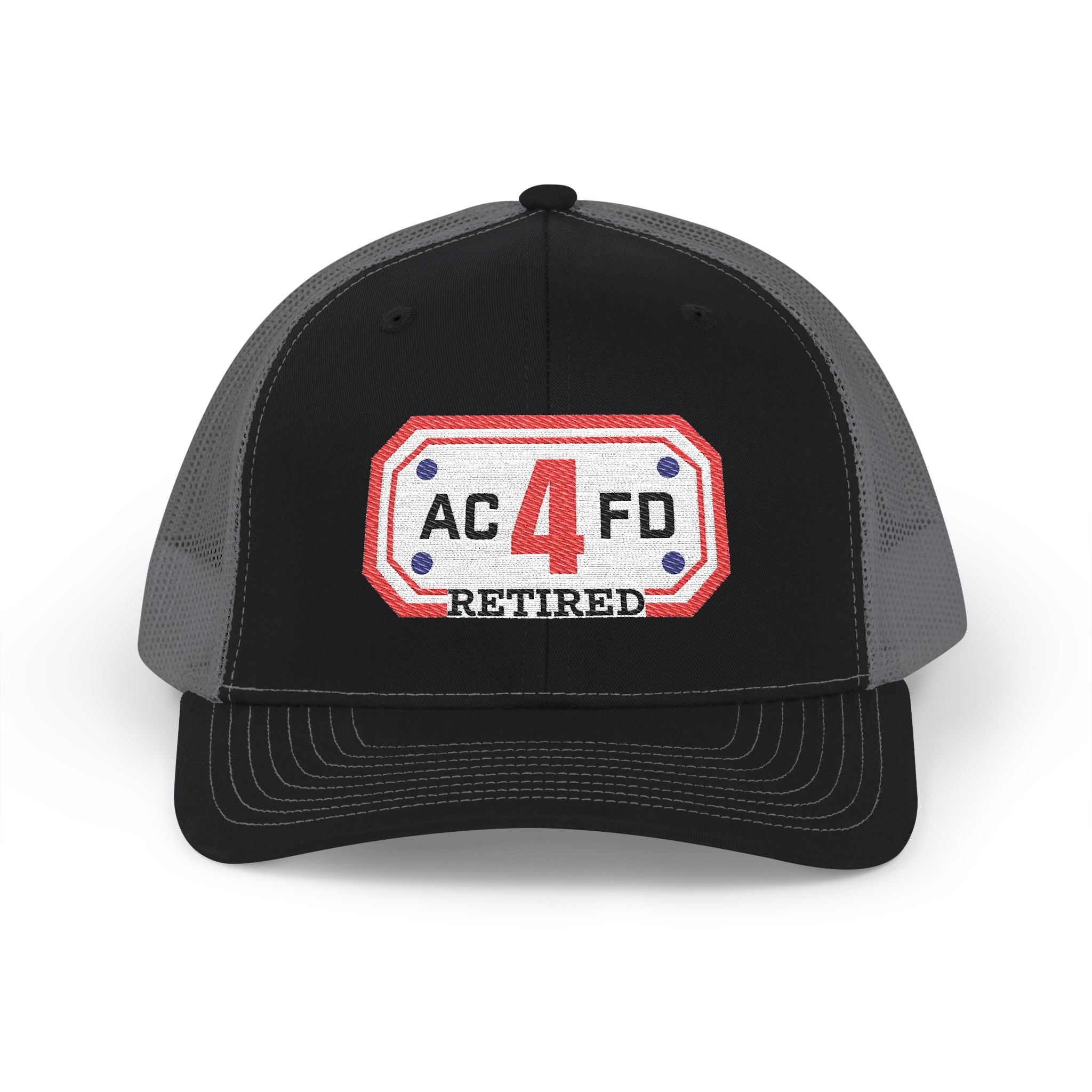 Retired ACFD Engine 4 - Snapback Trucker (Richardson 112 Style Hat)