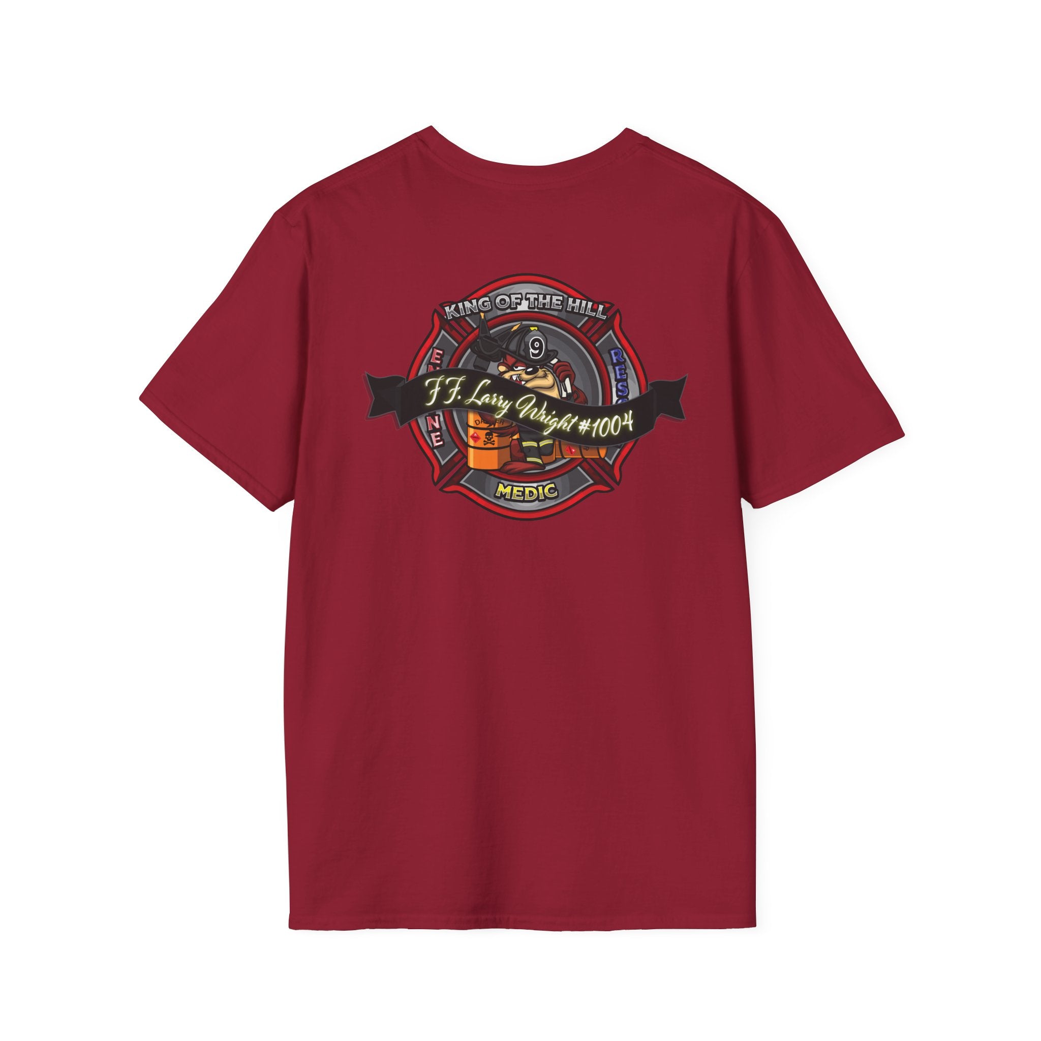 Larry Wright Memorial Shirt - Gildan Brand Softstyle T-Shirt Unisex