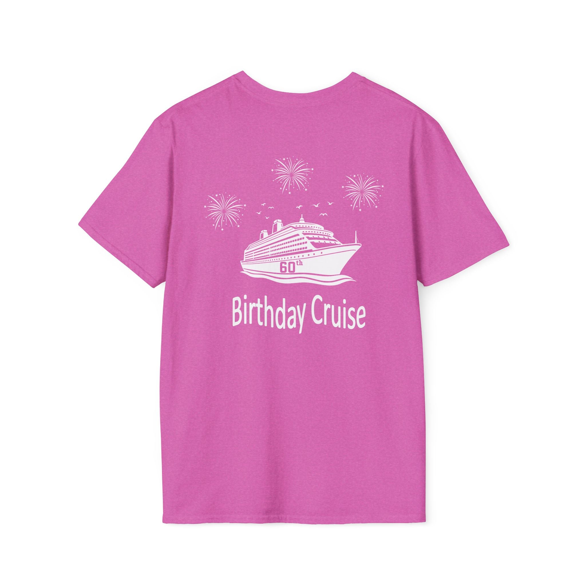 Renee Family Cruise white - Unisex Softstyle Cotton T-Shirt