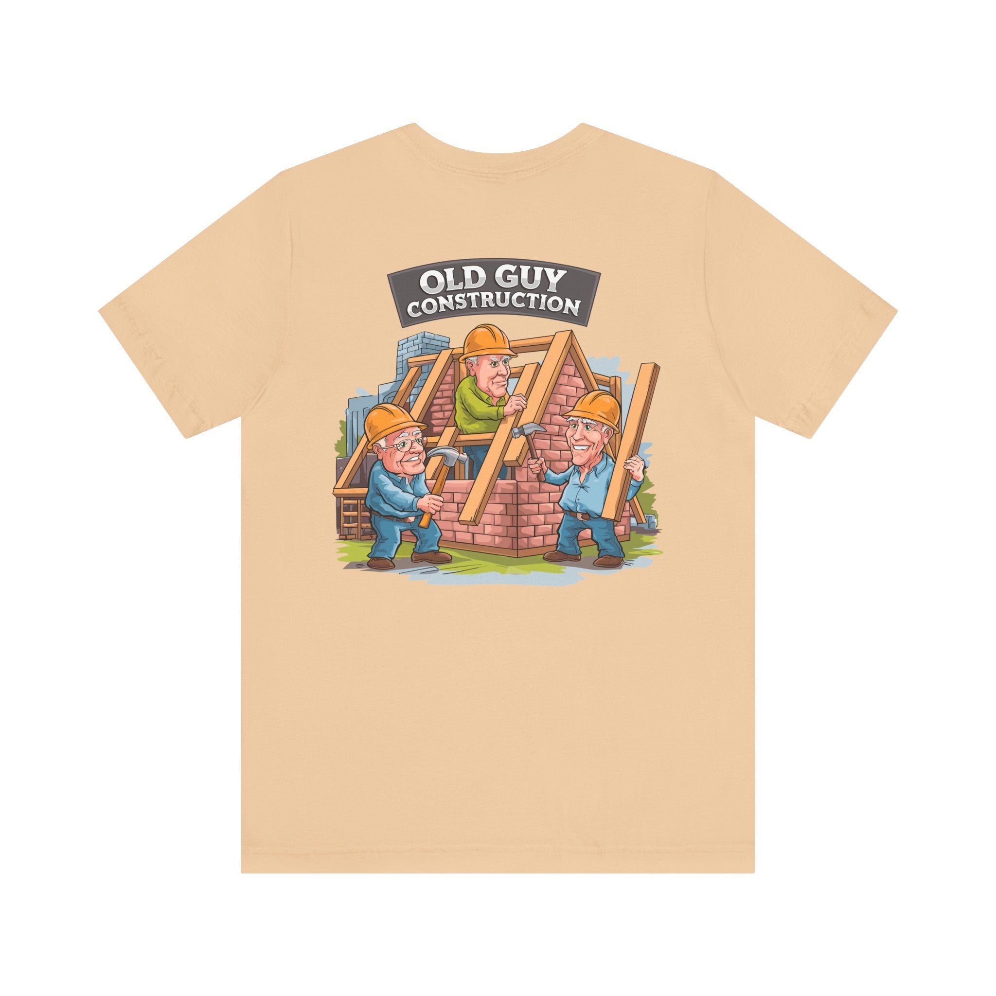 Old Guy Construction - Bella+Canvas Soft Unisex Tee