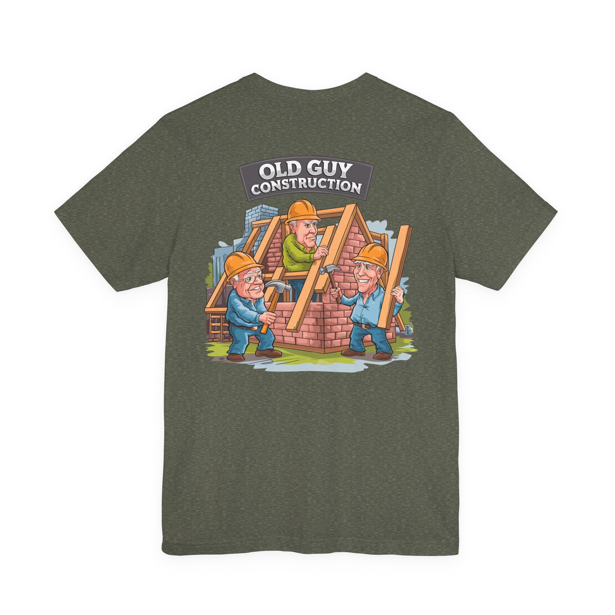 Old Guy Construction - Bella+Canvas Soft Unisex Tee