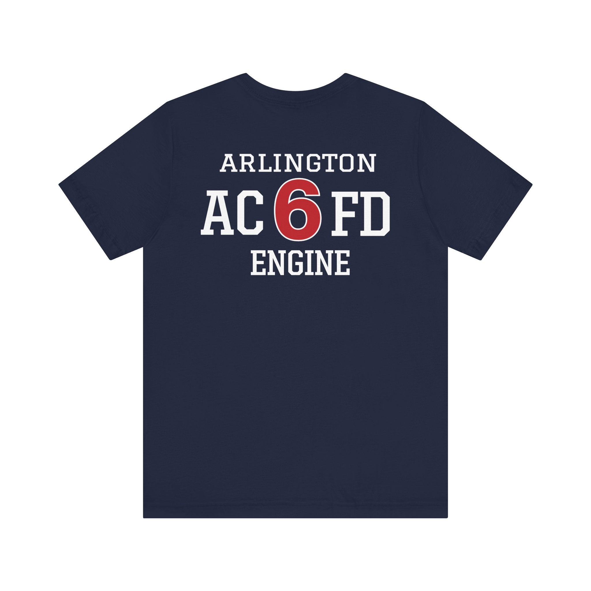 Engine 6 Arlington - Bella+Canvas Soft Unisex Tee
