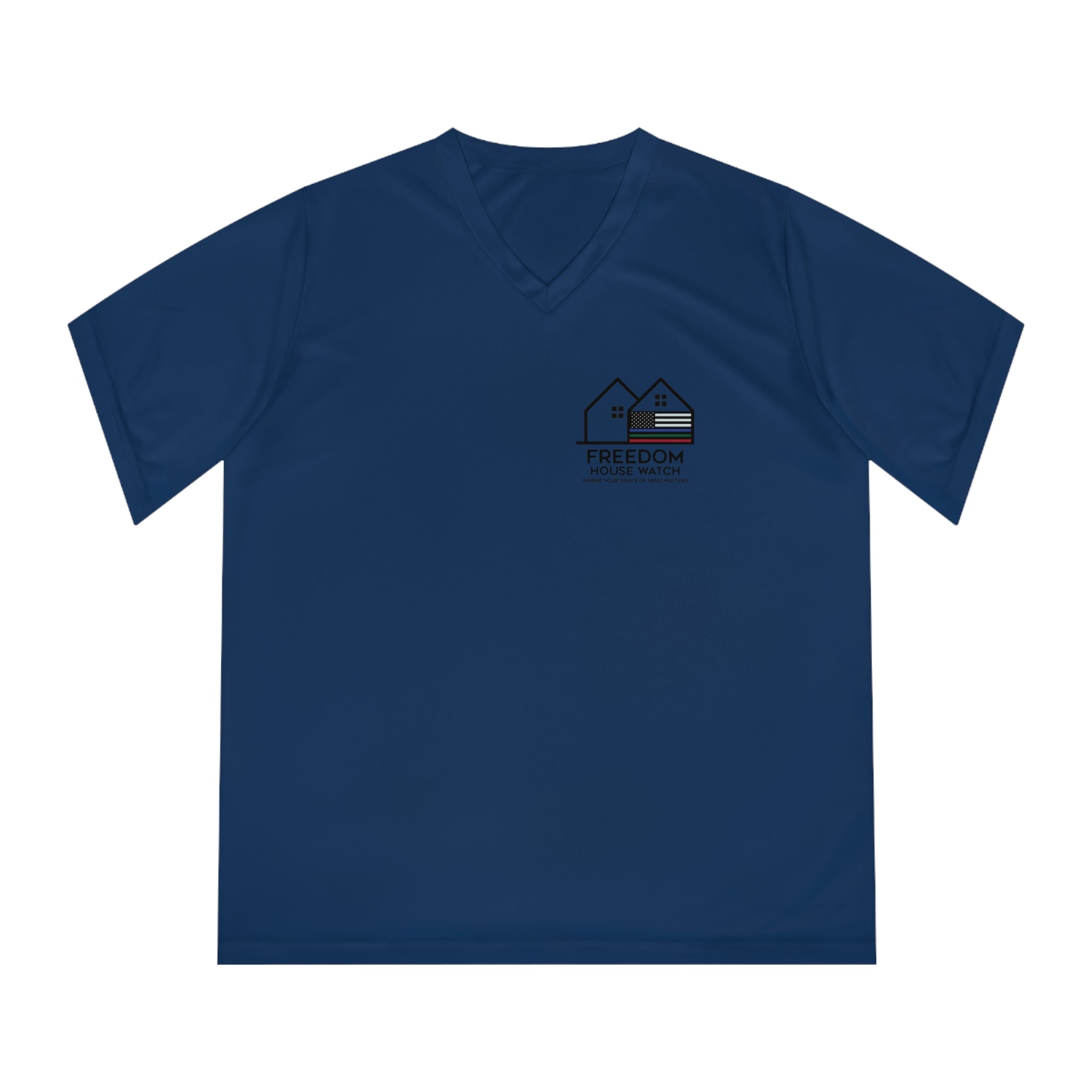 Freedom House Watch - Women's Performance V-Neck T-Shirt