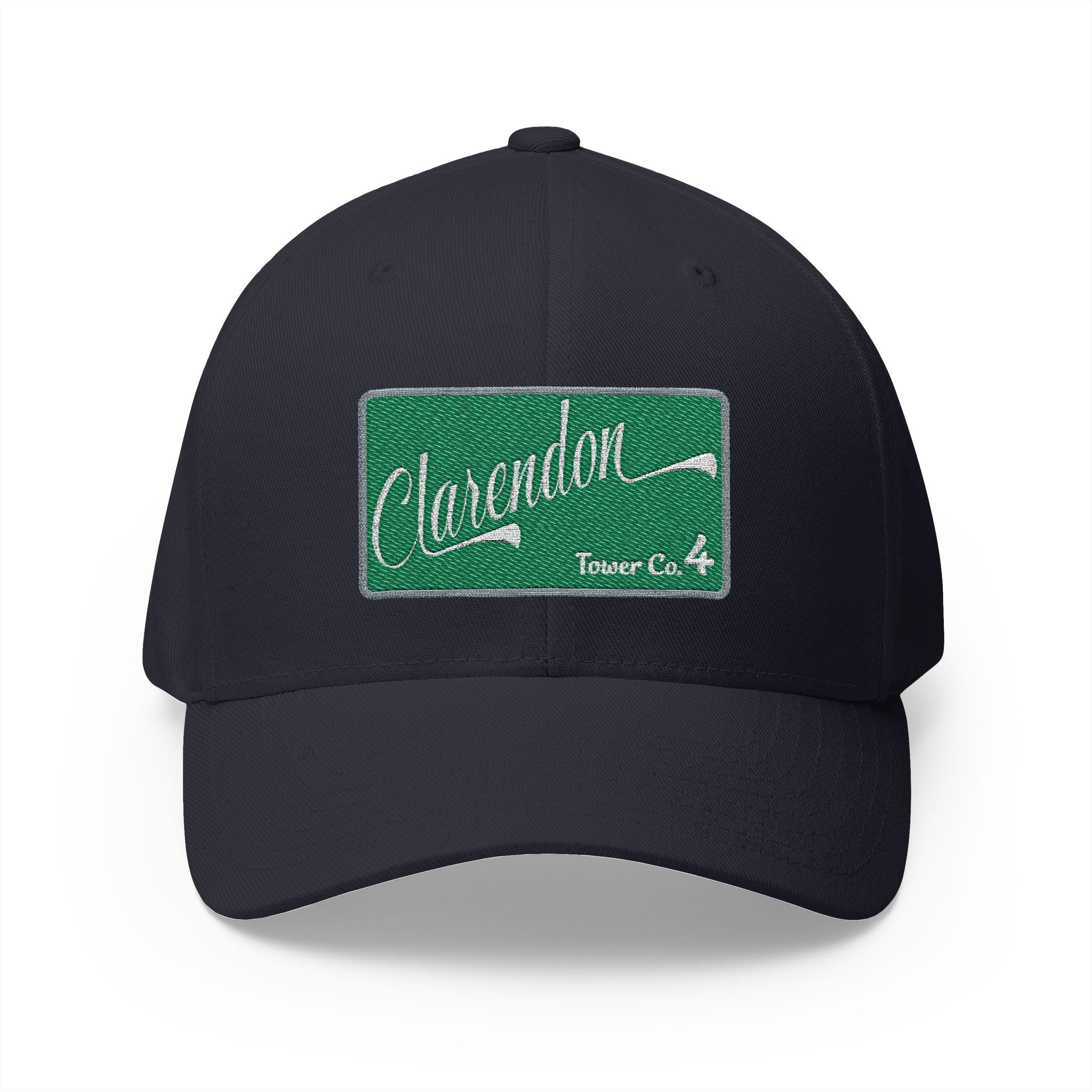 Arlington Clarendon Tower 4 - FLEXFIT Closed-Back Structured Cap (Embroidery)