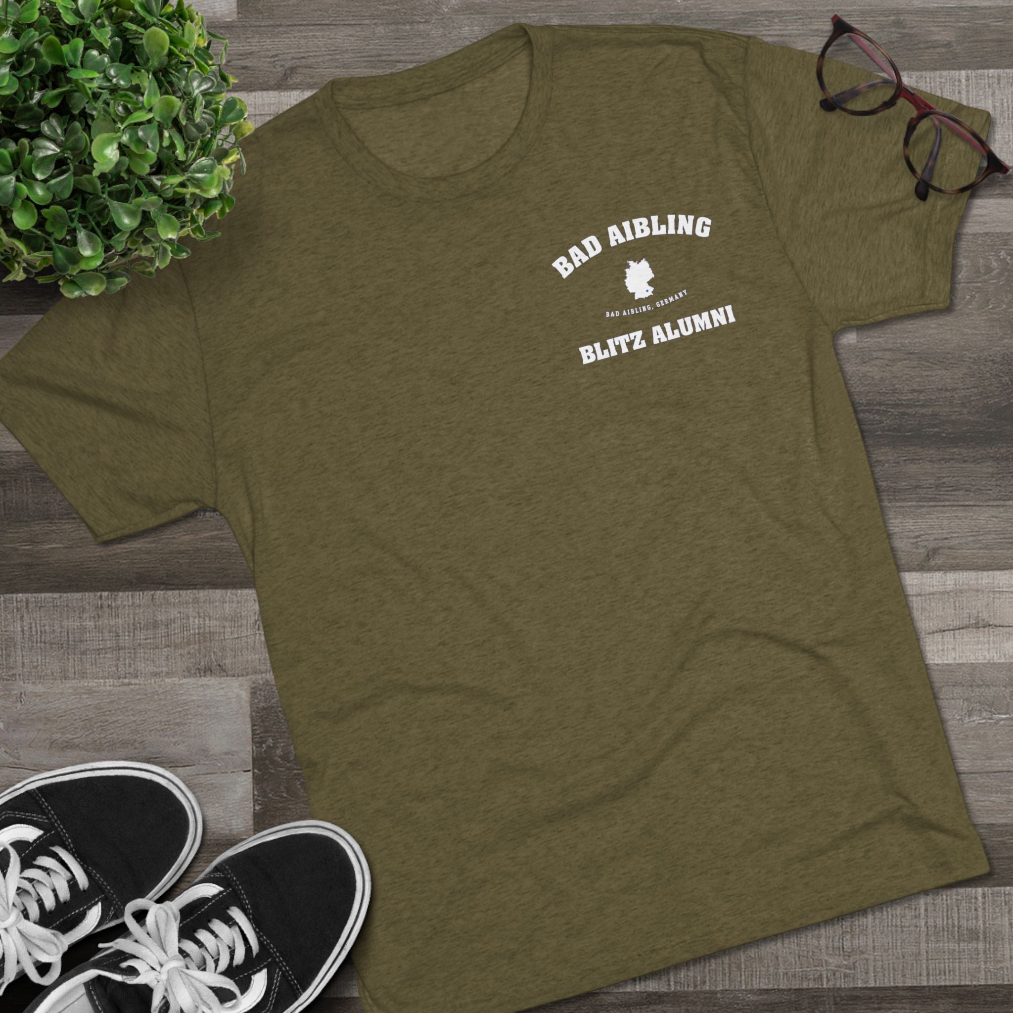 Bad Aibling Alumni - NextLevel Tri-Blend Crew Tee