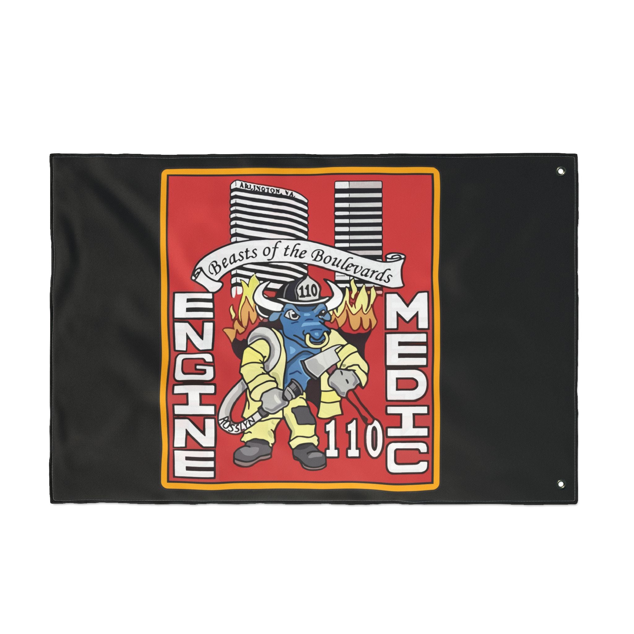 Station 10 Flag - Double Sided Flag