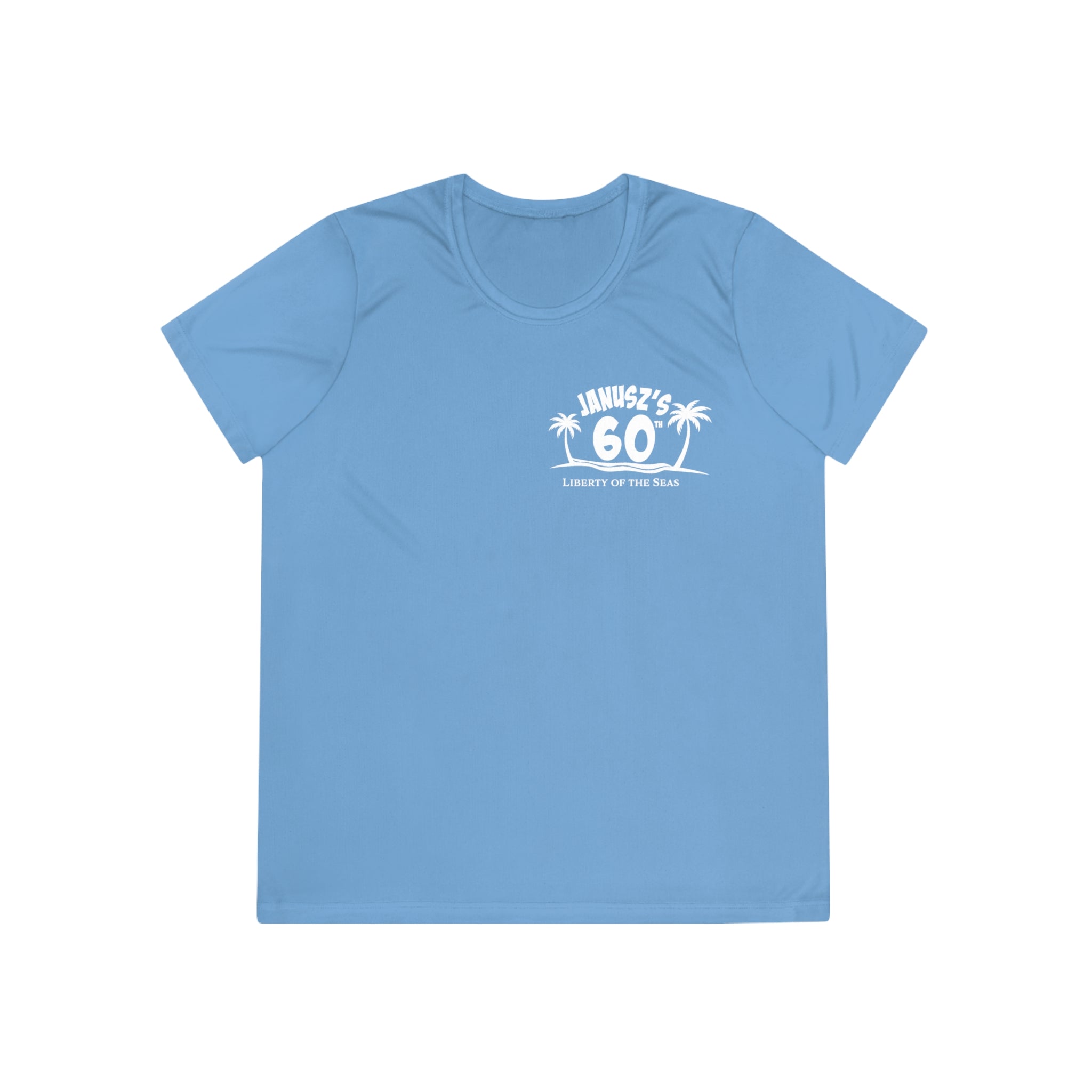 Renee Family Cruise White - Ladies Moisture Wicking Competitor Tee