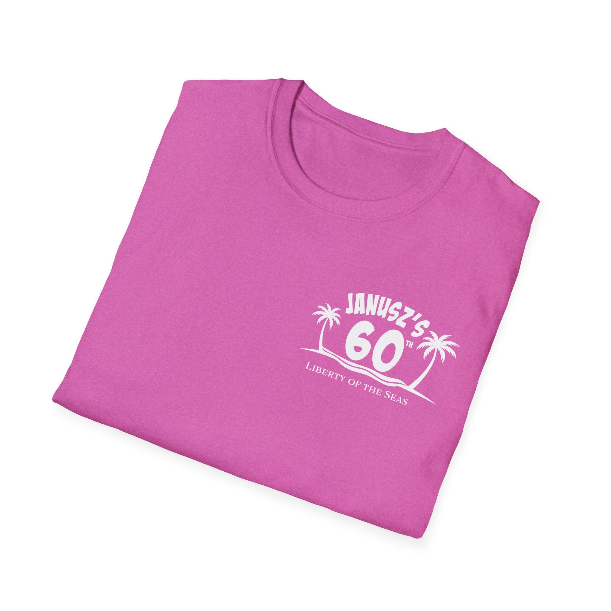 Renee Family Cruise white - Unisex Softstyle Cotton T-Shirt