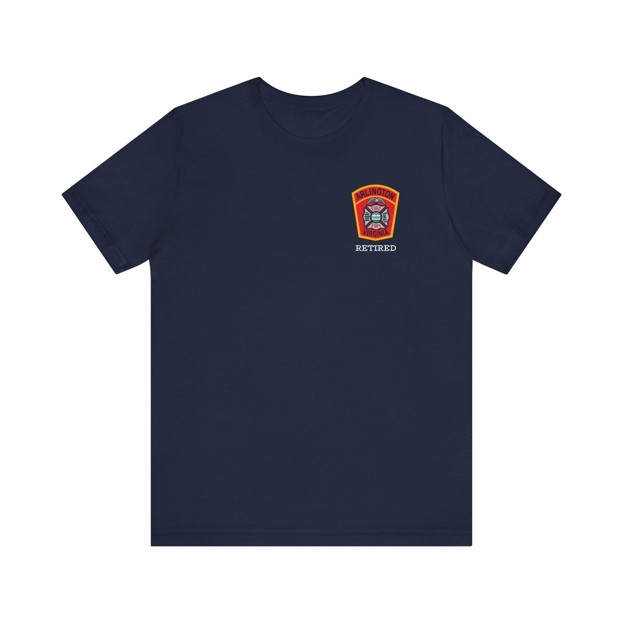 Arlington Retired patch - Bella+Canvas Soft Unisex Tee