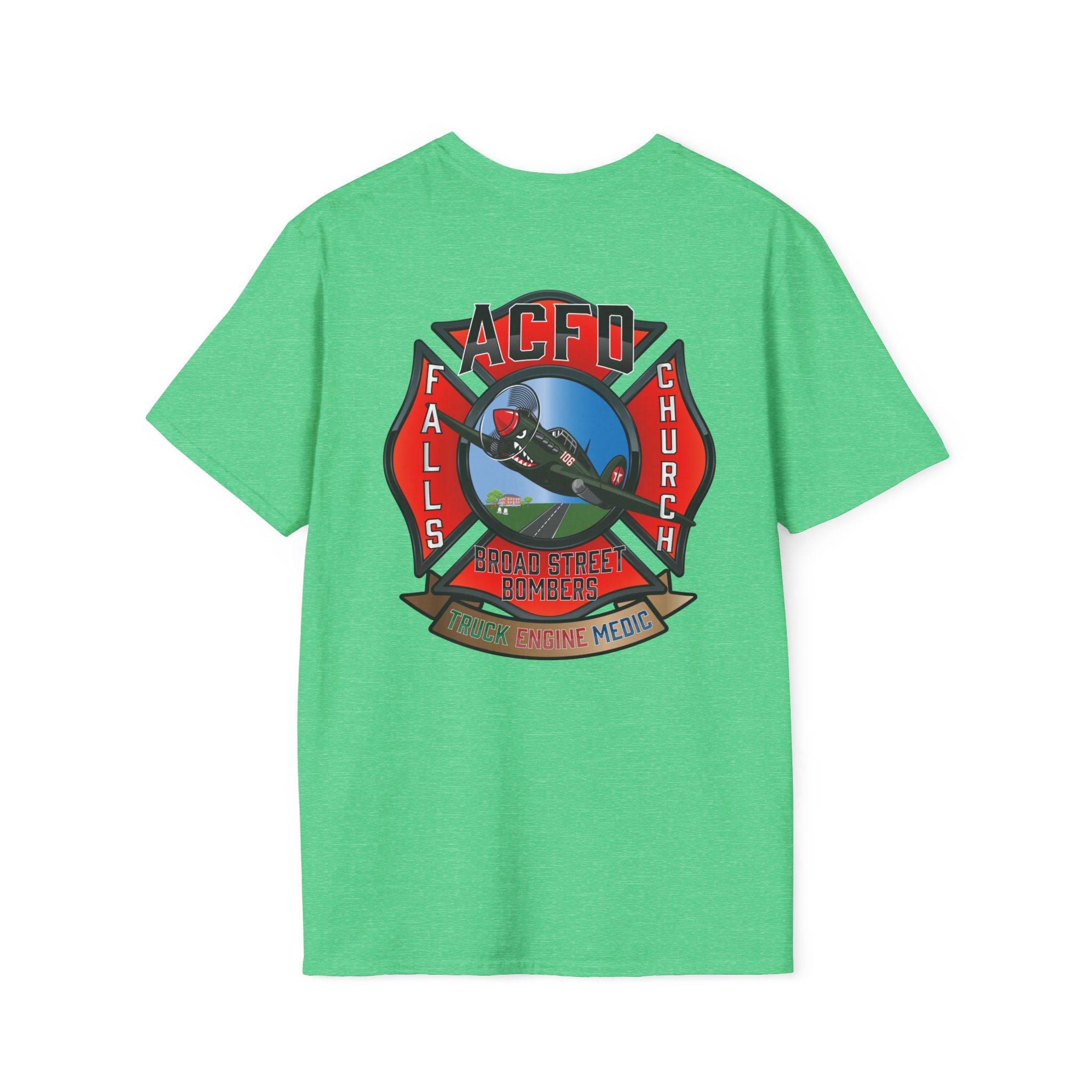 Station 6 broad street bombers - Unisex Softstyle T-Shirt Gildan