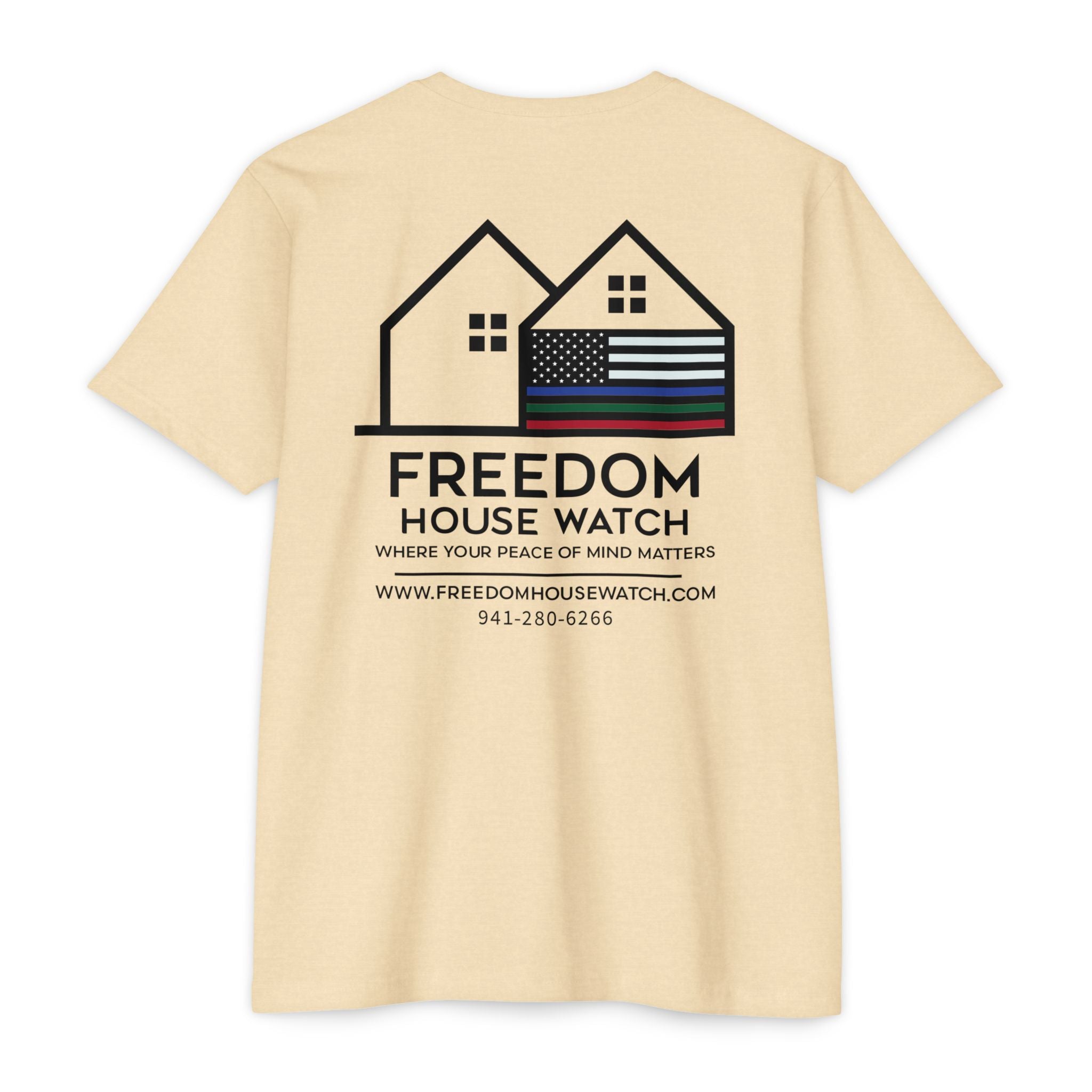 Freedom House Watch - NextLevel Unisex CVC Jersey T-shirt