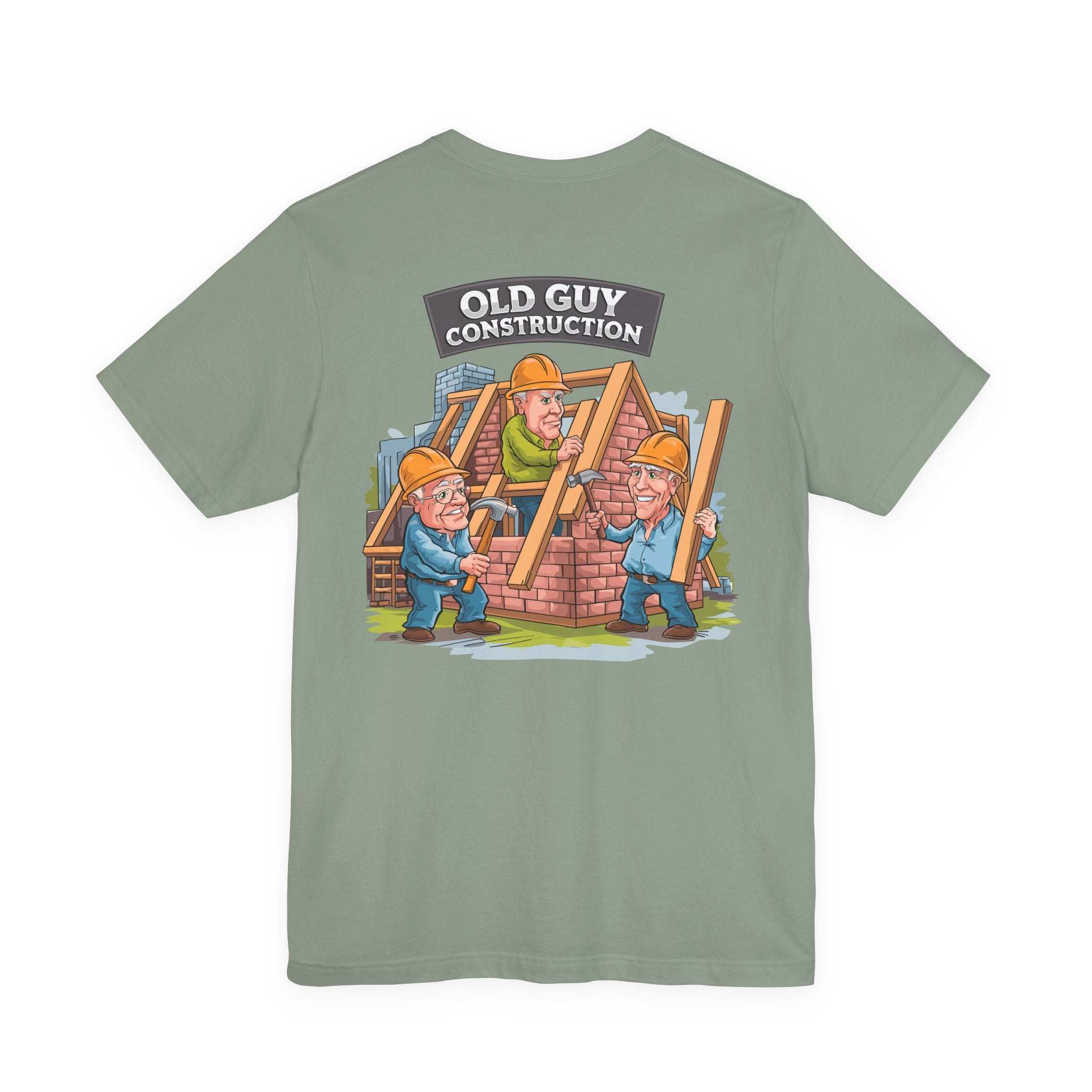 Old Guy Construction - Bella+Canvas Soft Unisex Tee