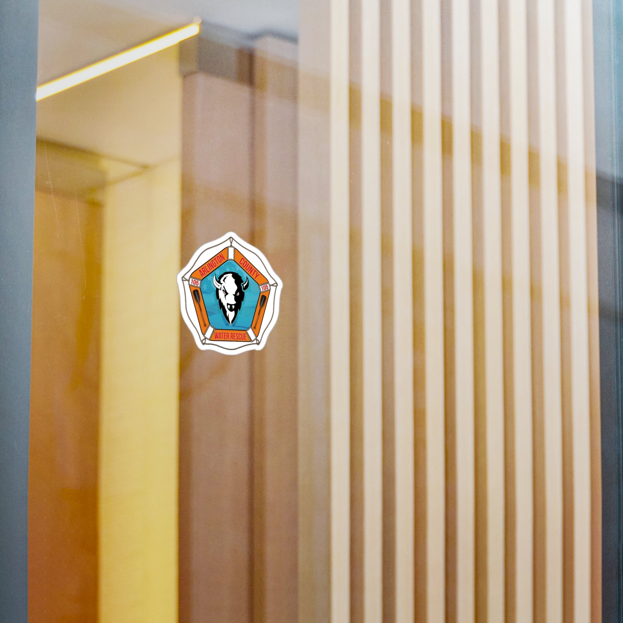 Kiss-Cut Vinyl Decals - Arlington Water Rescue