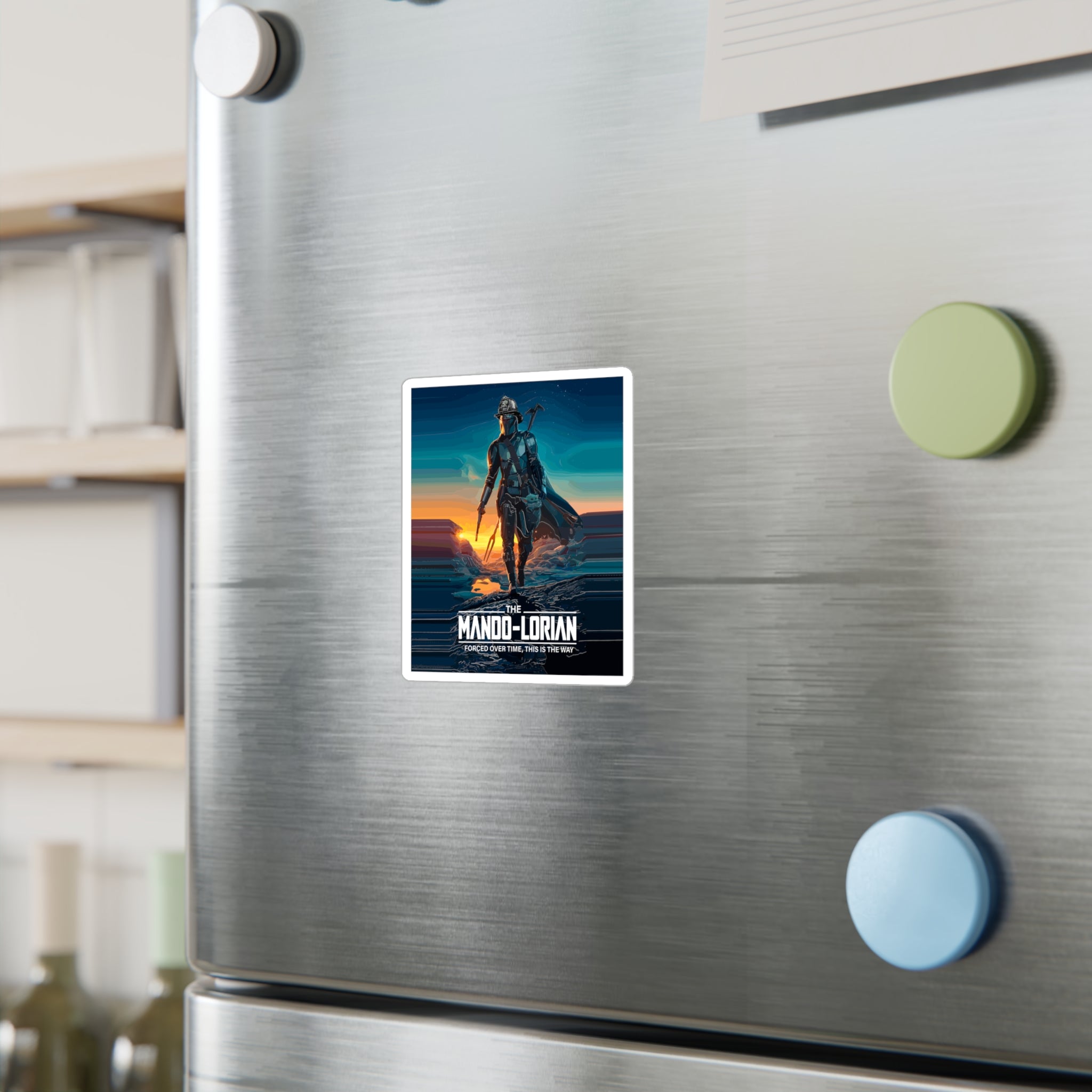 Kiss-Cut Vinyl Decals - Mando-Lorian