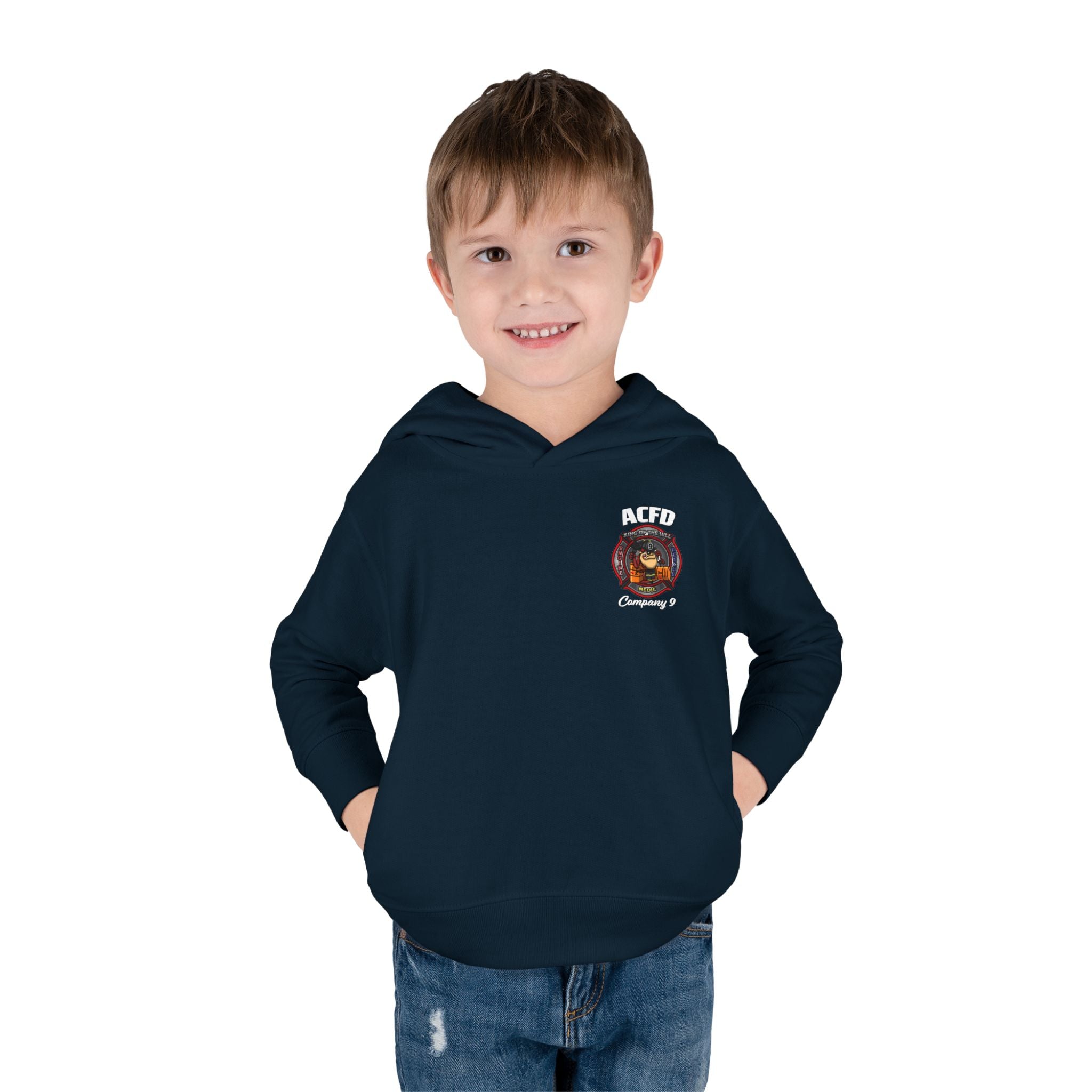 Station 9 Rescue - Toddler Pullover Fleece Hoodie