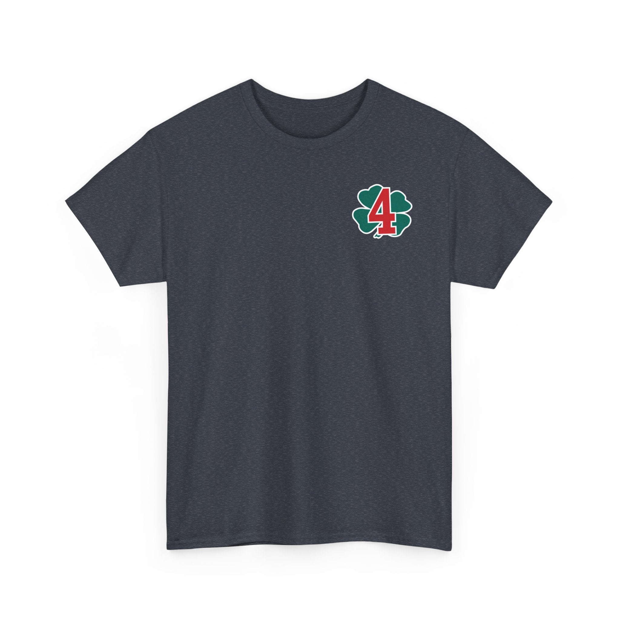 Station 4 Clover front /AC4FD back - Gildan 100% Cotton Tee Unisex Heavy