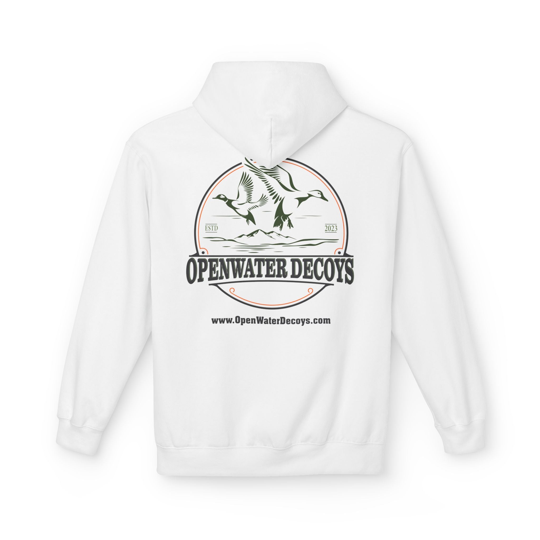 Open Water Decoys - Midweight Softstyle Fleece Hoodie