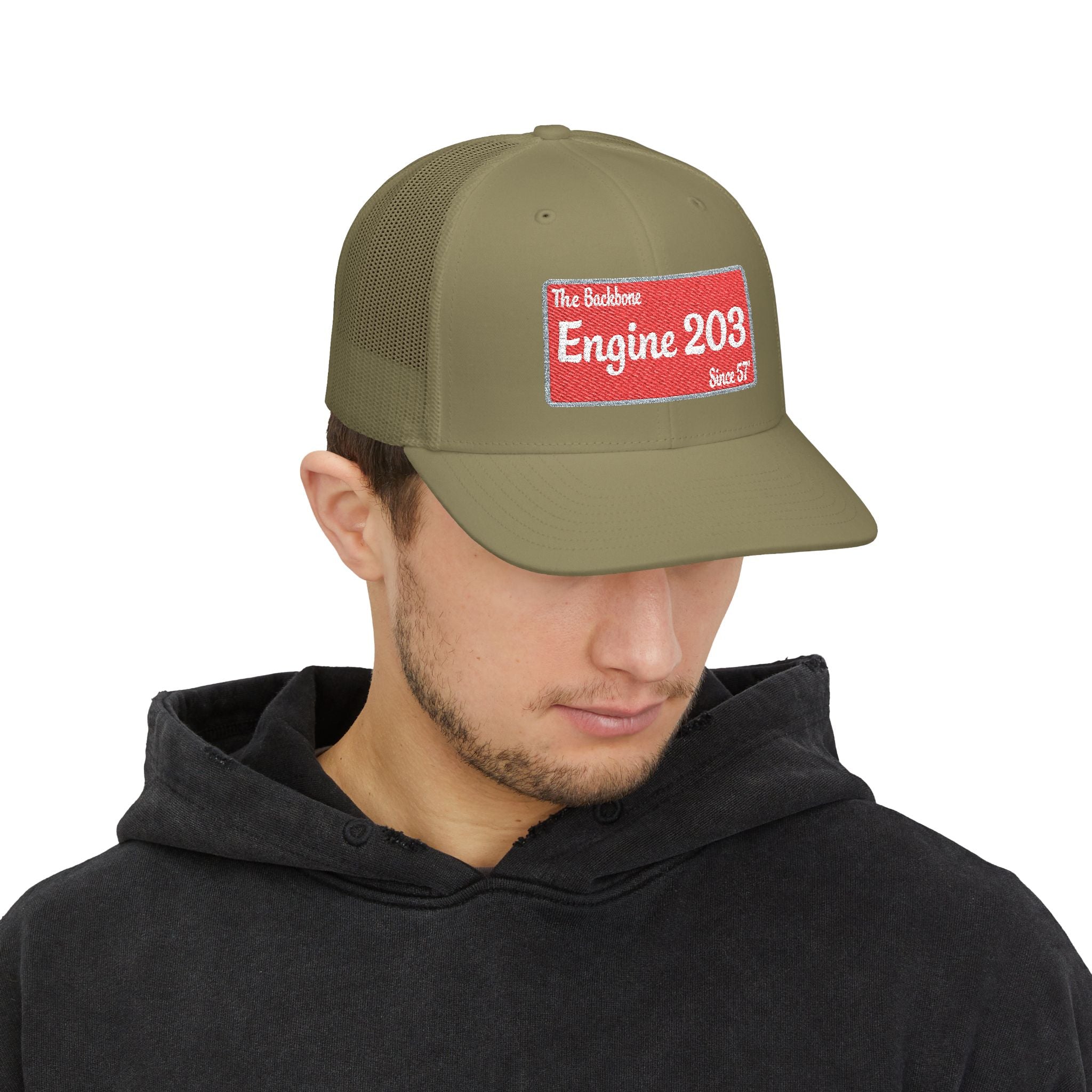Engine 203 Remount Raiders - Snapback Trucker (Richardson 112 Style Hat)