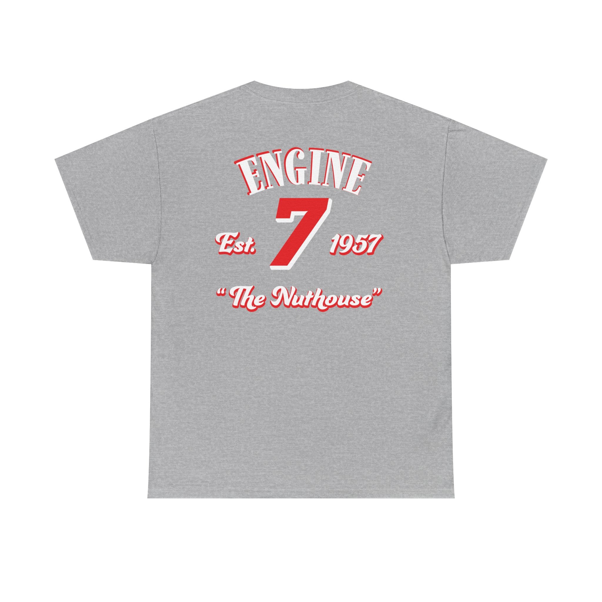 Hollywood MD Vol Fire Engine 7 - Heavy Cotton Unisex Tee