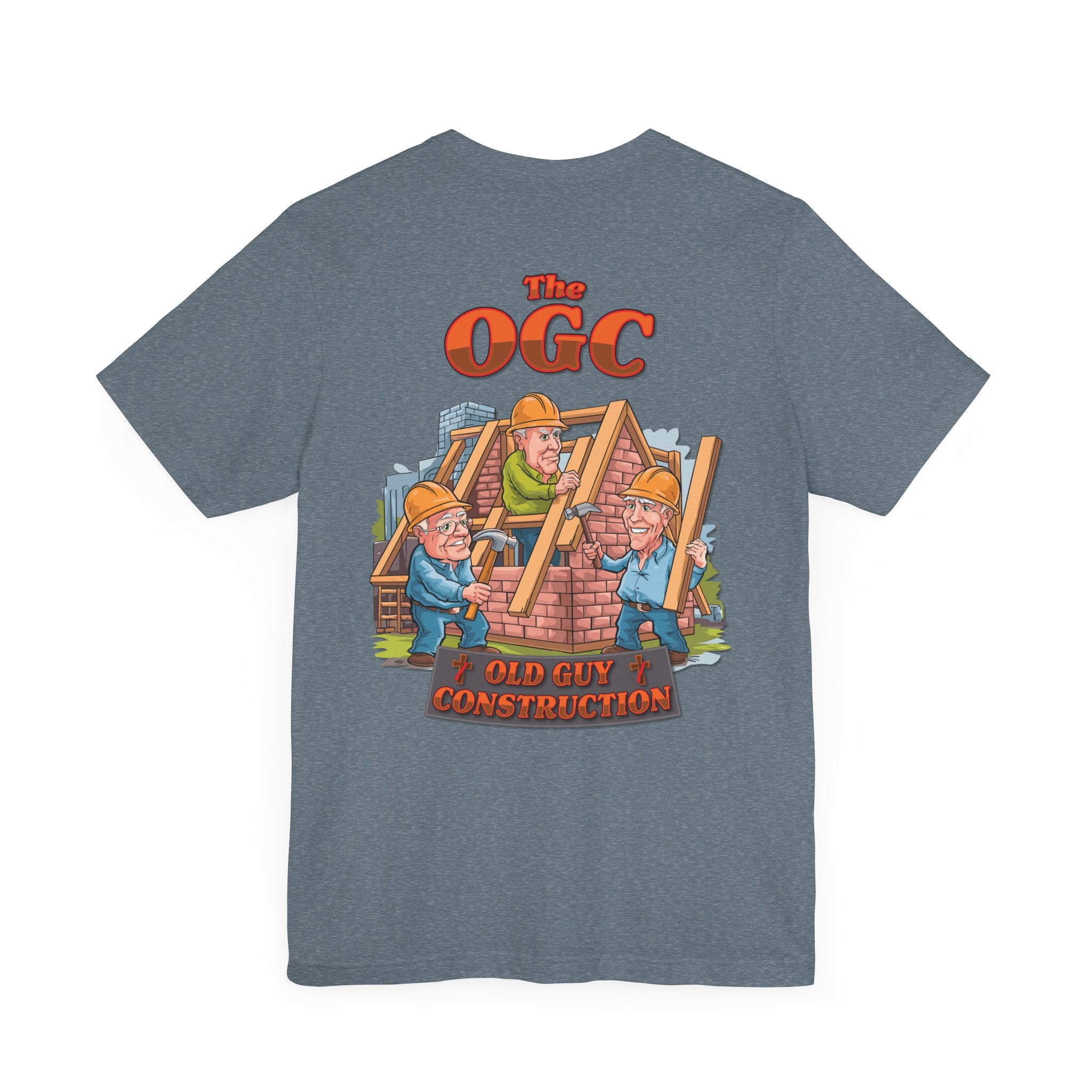 Old Guy Construction - Bella+Canvas Soft Unisex Tee