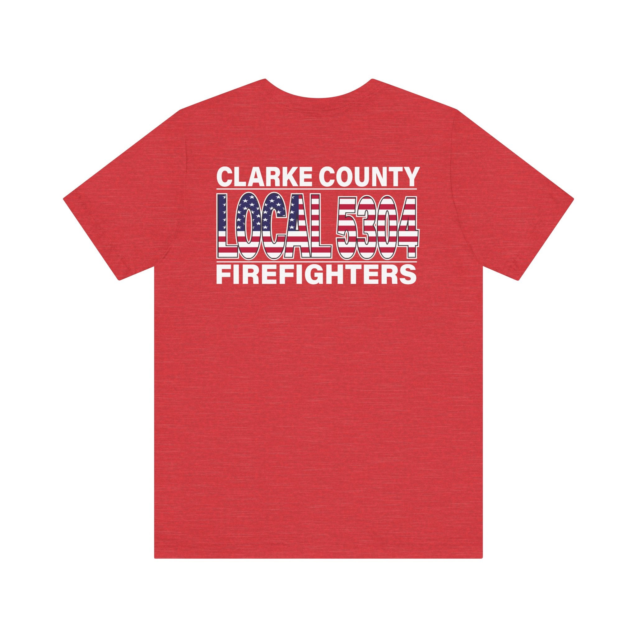 Clarke County Local 5304 version 3 (Portion of Proceeds go to Local 5304) - Bella+Canvas Soft Jersey Cotton Unisex Tee