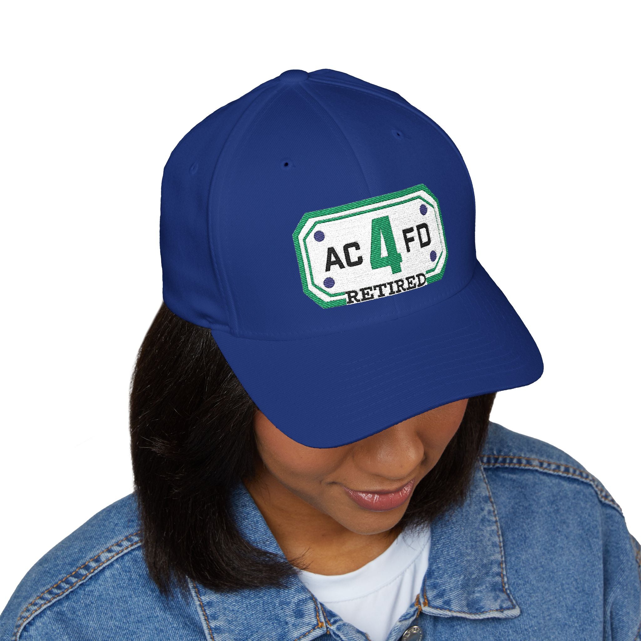 Retired Arlington Tower 4 - FLEXFIT Closed-Back Structured Cap (Embroidery)