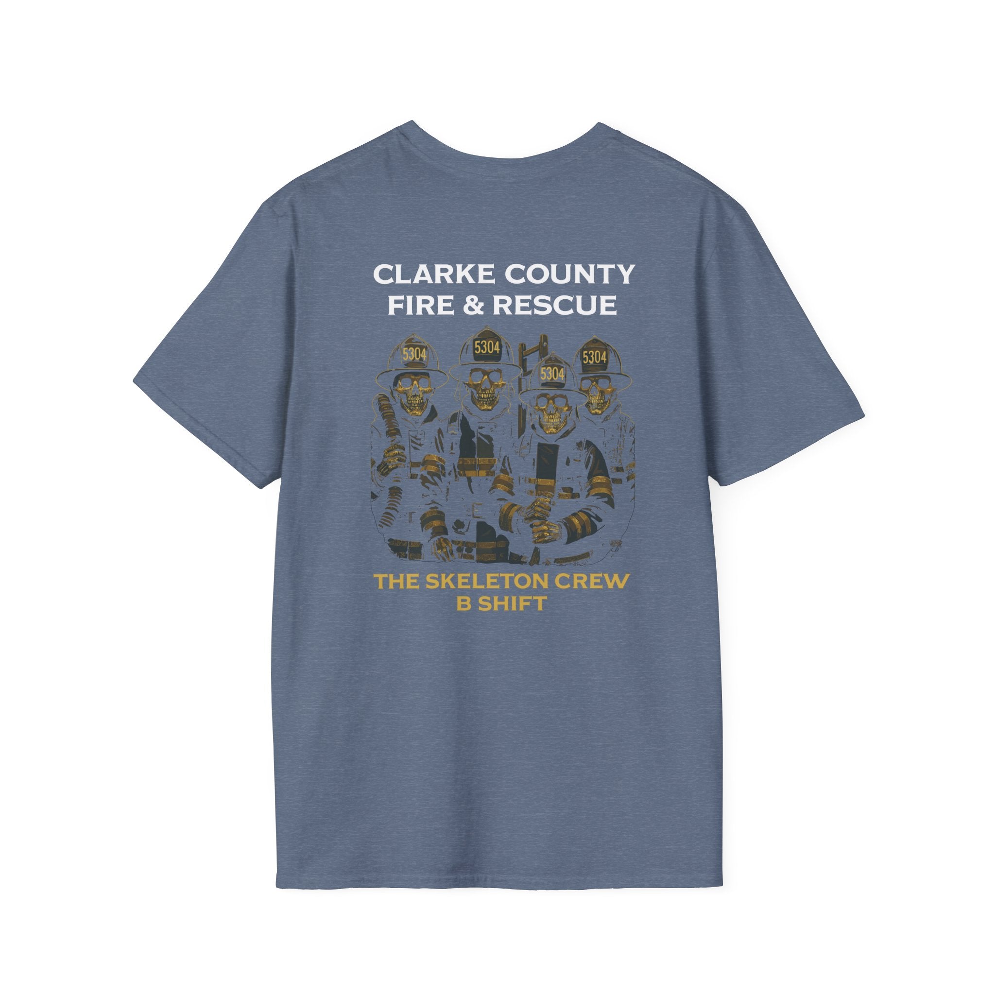 Clarke County B Shift version 1 (Portion of Proceeds go to Local 5304) - Gildan Soft Cotton Softstyle T-Shirt