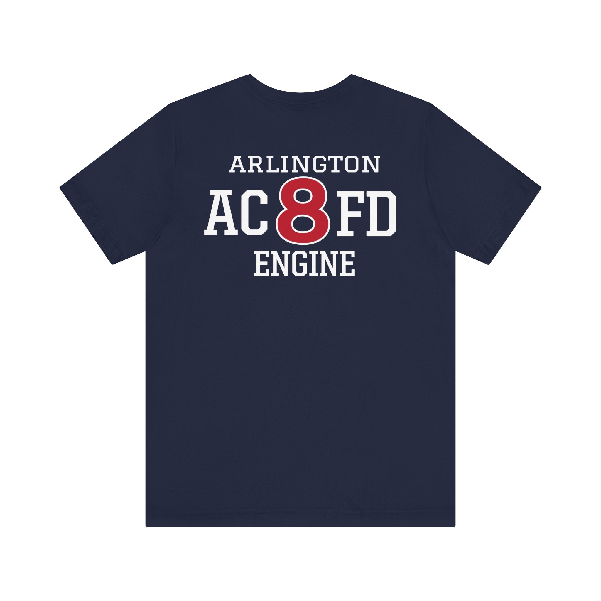 Engine 8 Arlington - Bella+Canvas Soft Unisex Tee