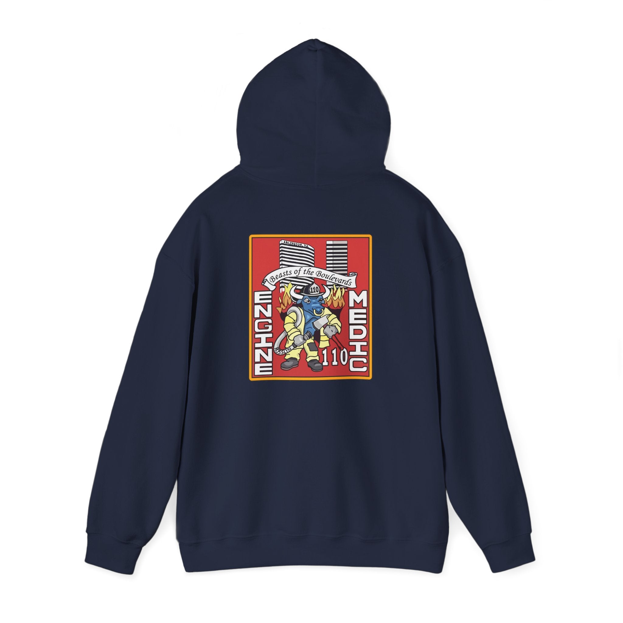 Arlington Station 10 Beast of Blvd - Gildan Heavy Blend™ Hooded Sweatshirt