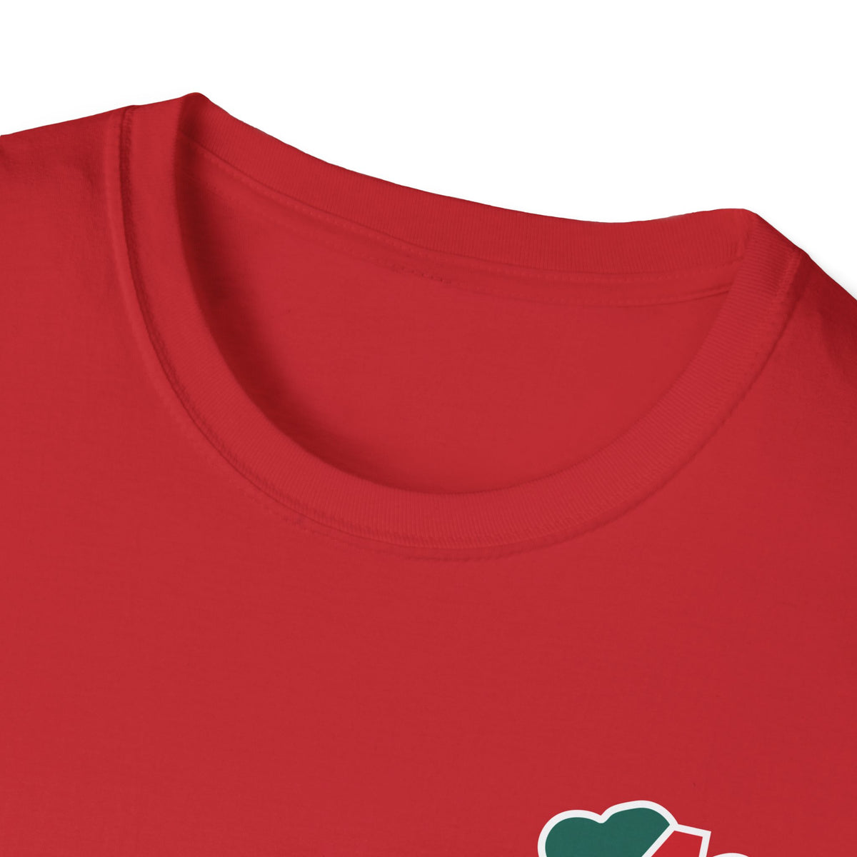 Station 4 Clover front / acfd clover back - Gildan Soft Cotton Softstyle T-Shirt