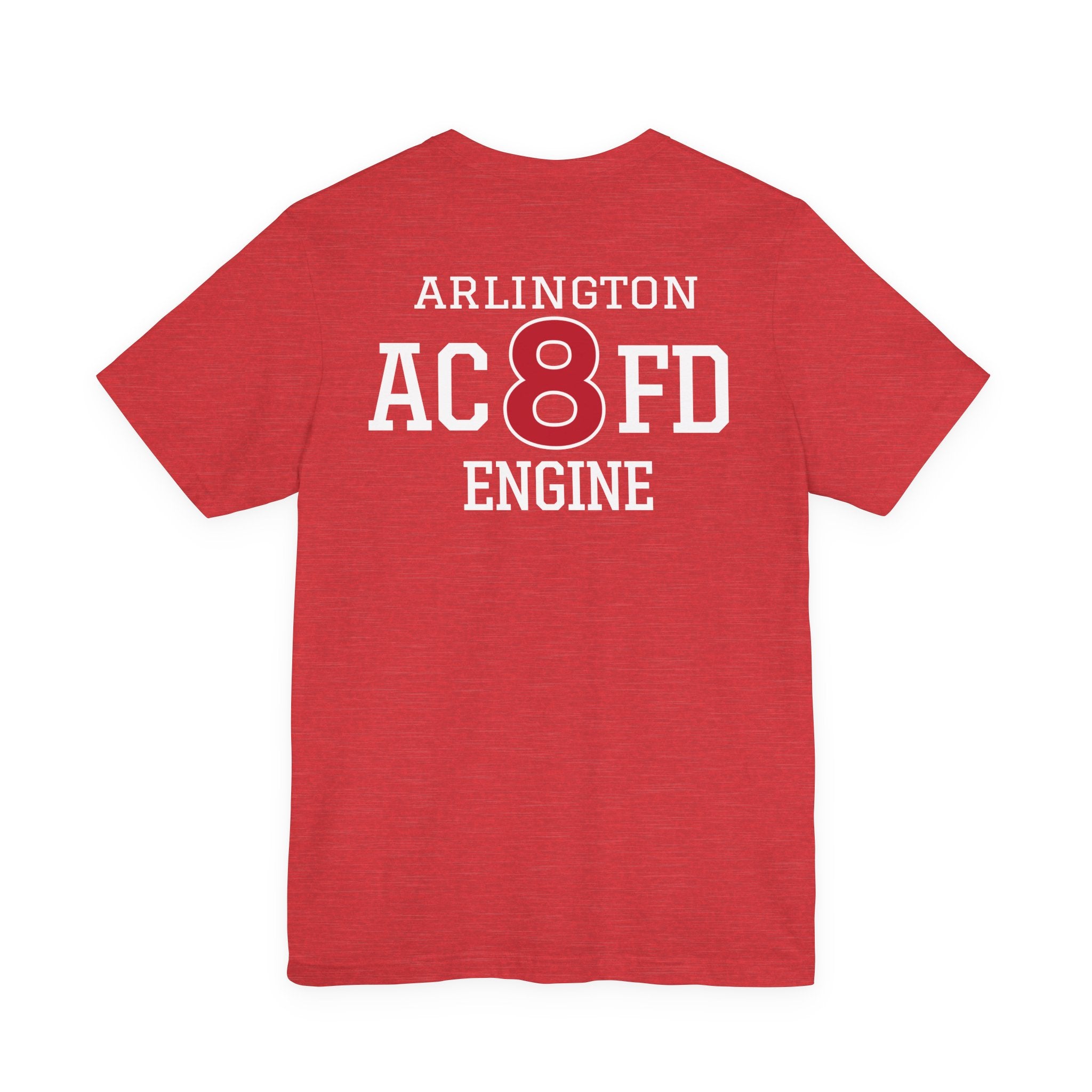 Engine 8 Arlington - Bella+Canvas Soft Unisex Tee