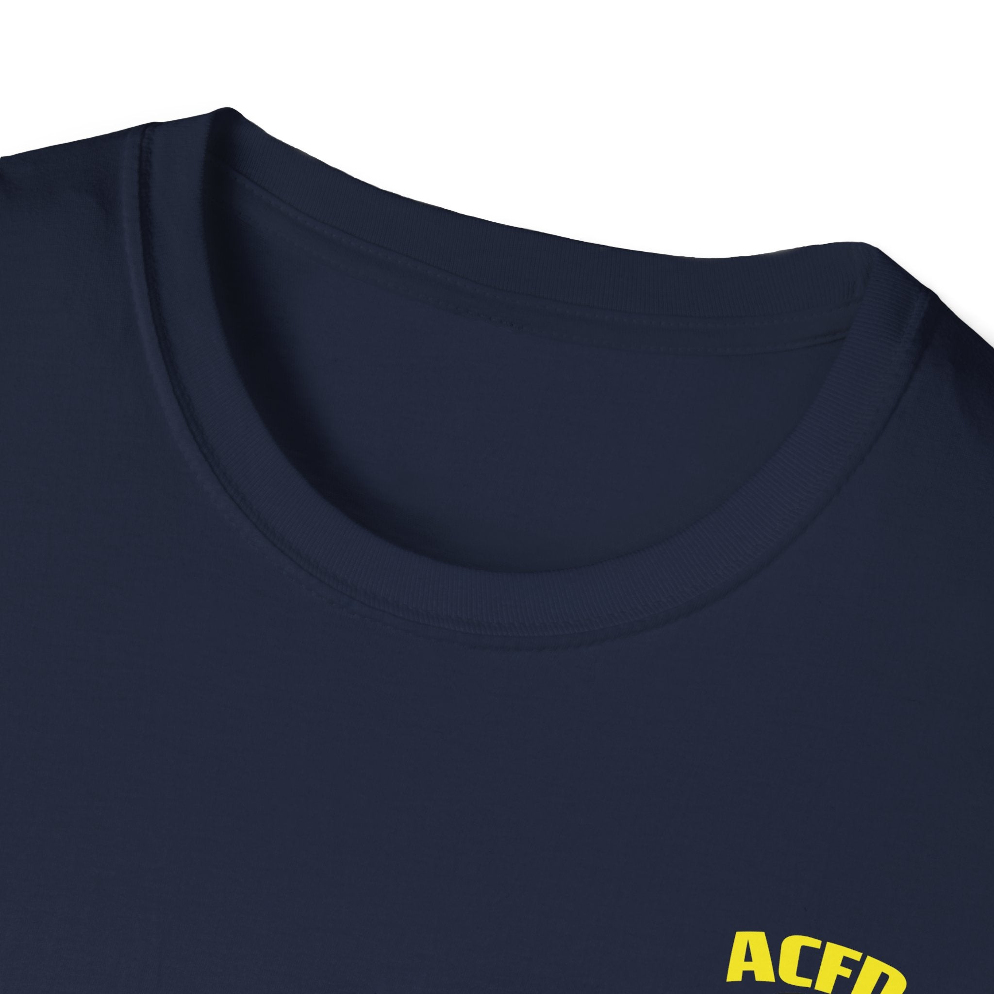 Station 9 Taz Front / Officer Rescue 9 back - Gildan Soft Cotton Softstyle T-Shirt