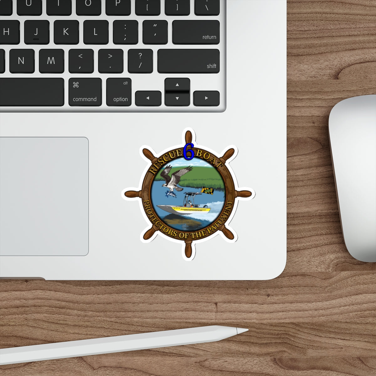 Die-Cut Stickers - Huntingtown Vol. Fire Boat 6