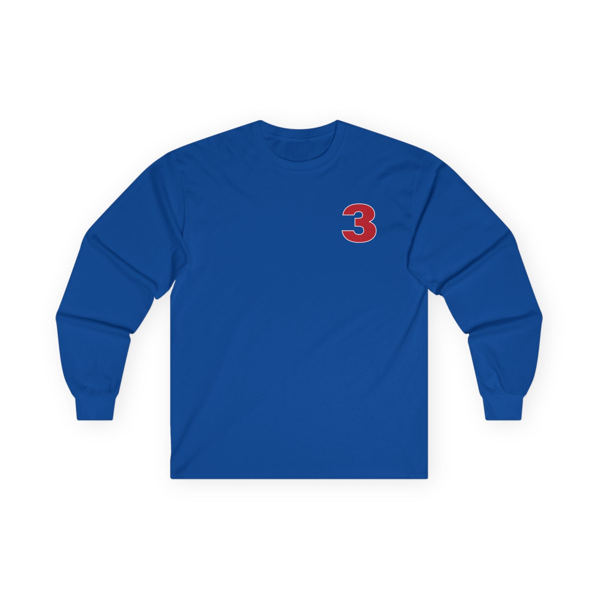 Arlington Station 3 front / Rhino back - Unisex Ultra Cotton Gildan Long Sleeve Tee