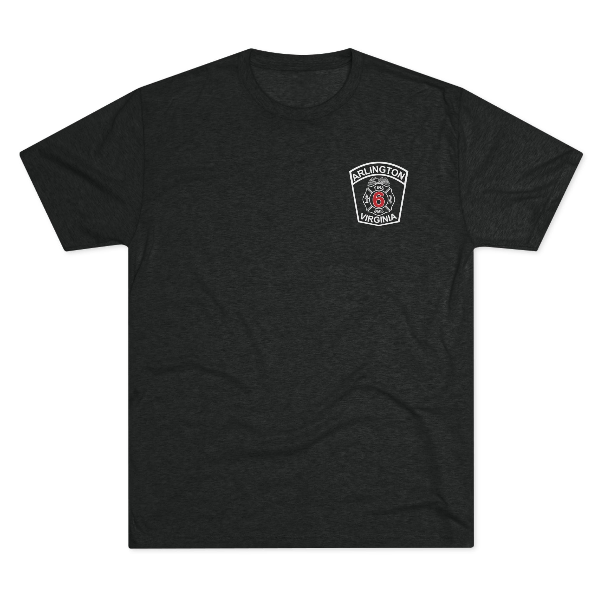 Engine 6 Falls Church - NextLevel Tri-Blend Crew Tee