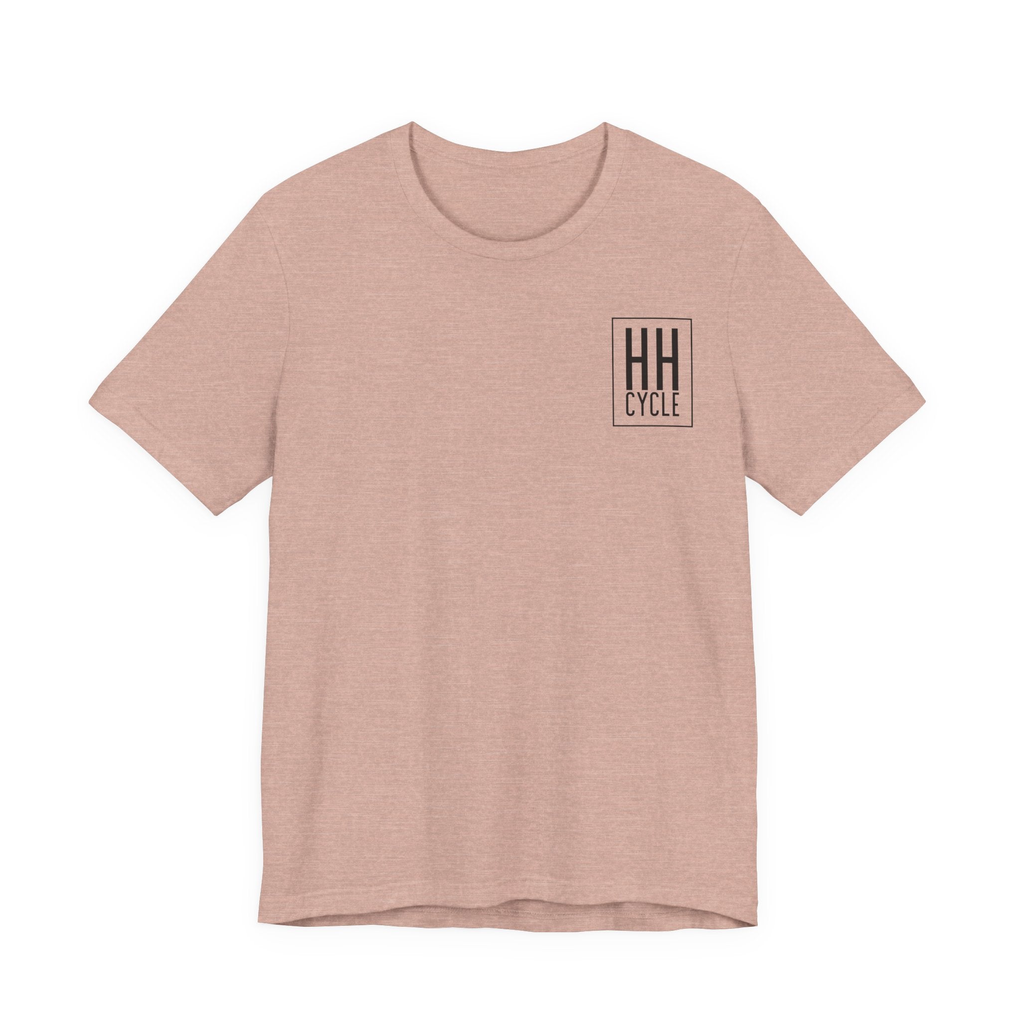 HH Cycle Box and Burn light colors - Unisex Jersey Short Sleeve Tee